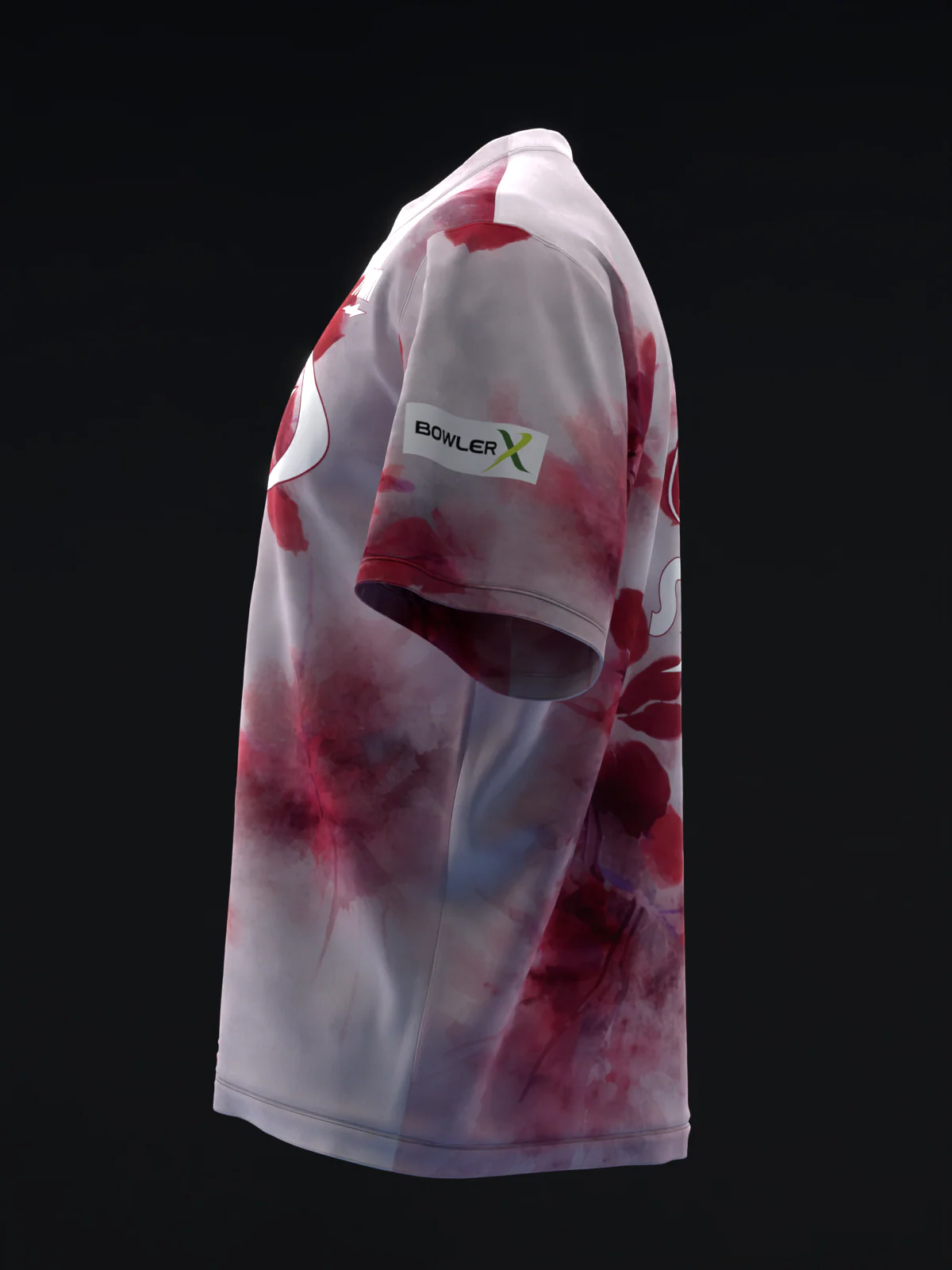 Maribeth Baker 2026 - Watercolor Floral - Bowling Jersey - Image 6