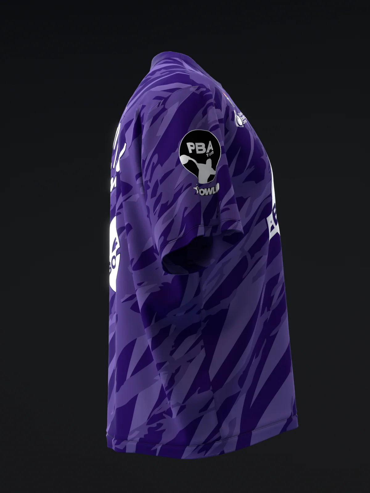 Matt Sanders 2025 - Elbram Dark Purple - Bowling Jersey - Image 4