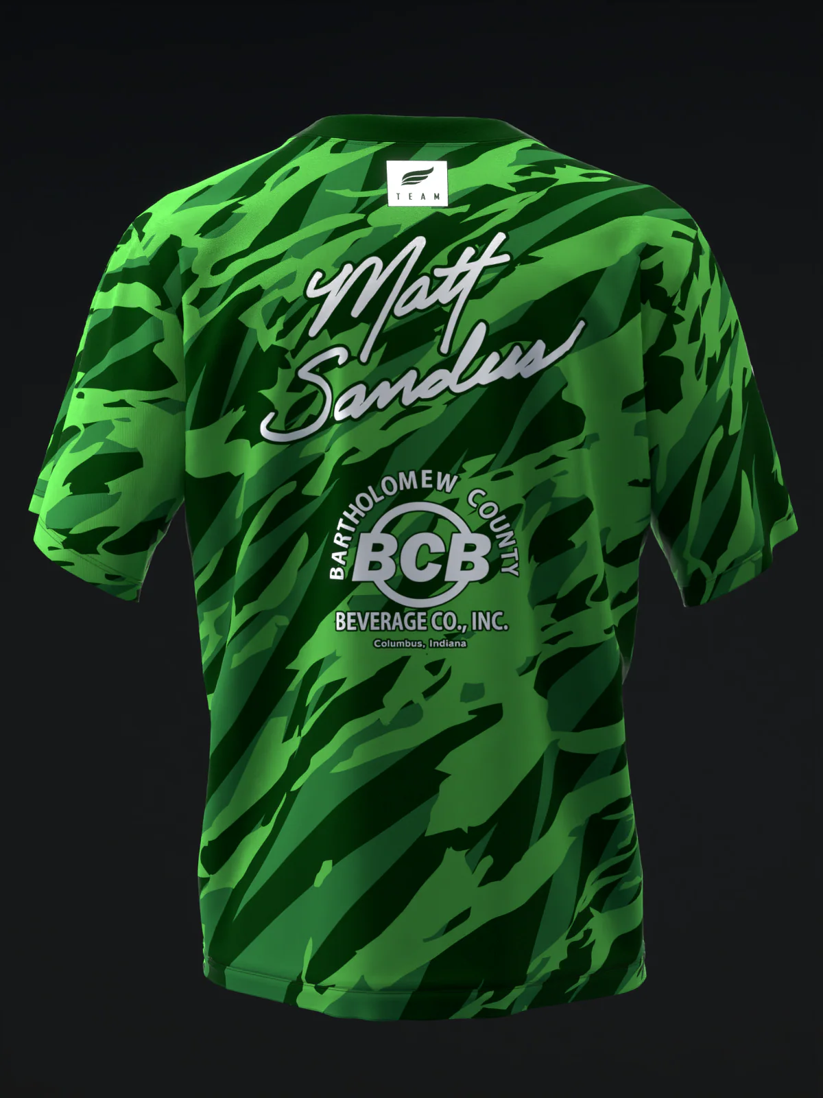 Matt Sanders 2026 - Elbram Green - Bowling Jersey - Image 5