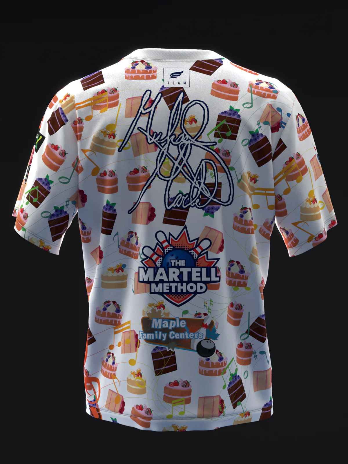 Michael Martell 2025 - Music By Cake - Bowling Jersey - Image 5
