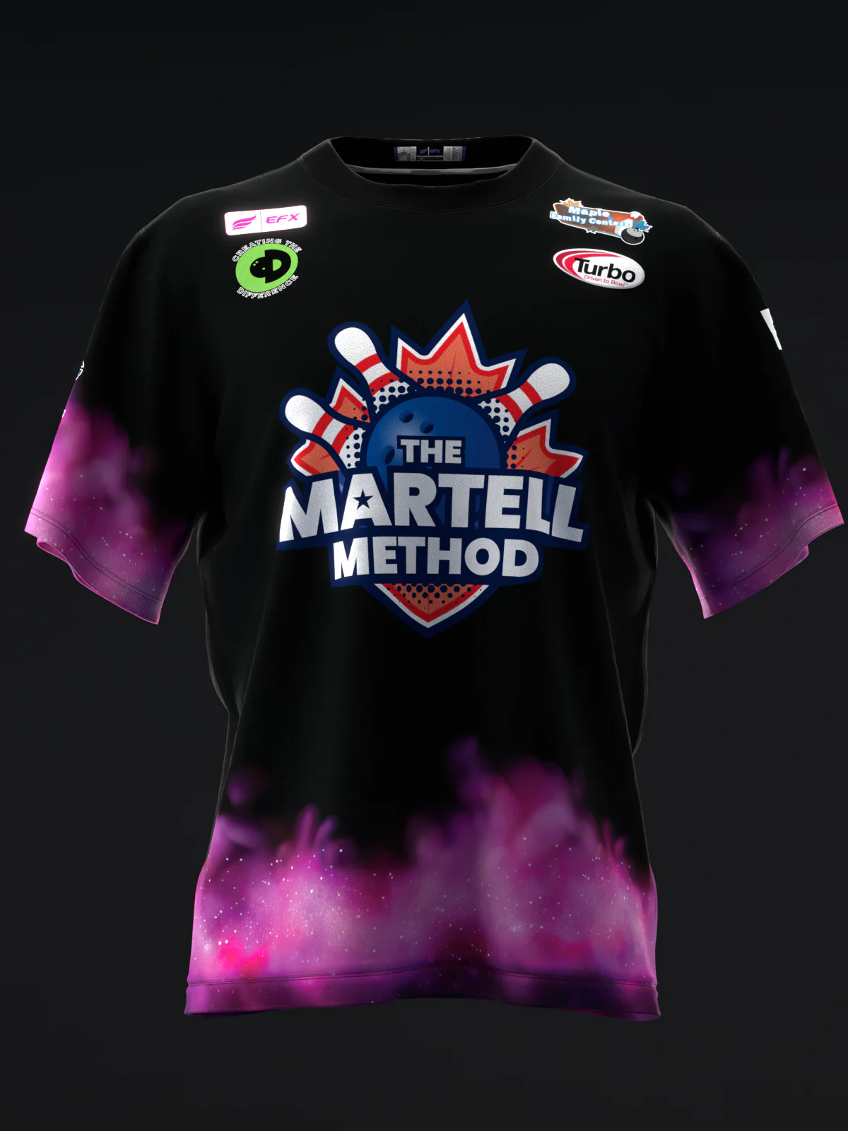 Michael Martell 2025 - Powder Pink - Bowling Jersey - Image 2