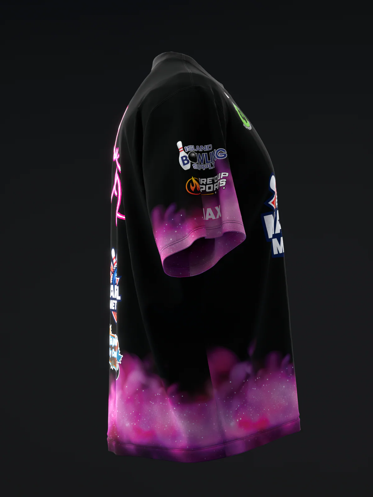 Michael Martell 2025 - Powder Pink - Bowling Jersey - Image 4