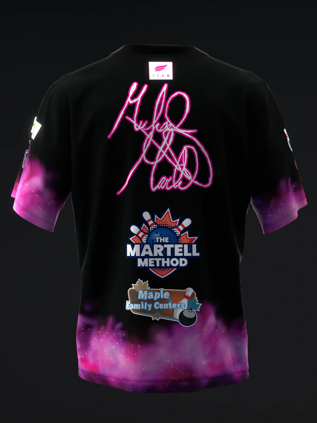 Michael Martell 2025 - Powder Pink - Bowling Jersey - Image 5