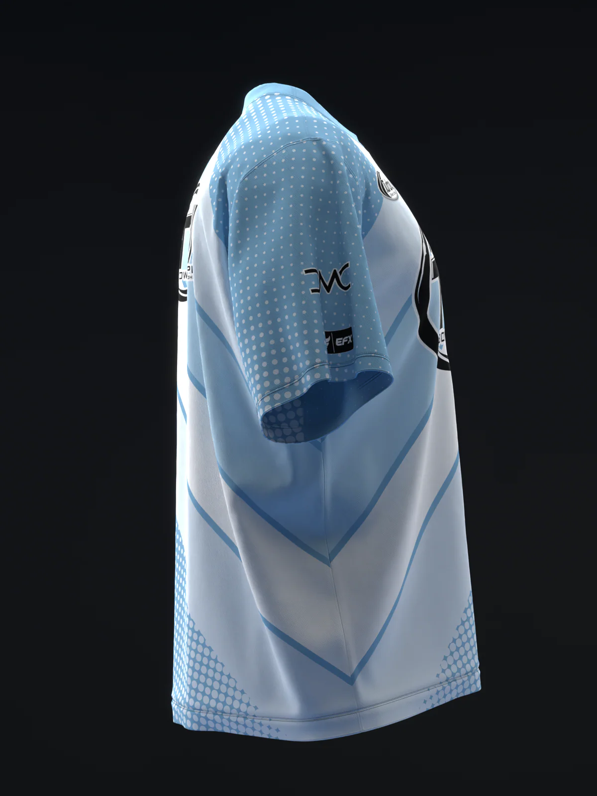 Michael Tang 2024 - Retro Stripes Evolution ICY - Bowling Jersey - Image 4