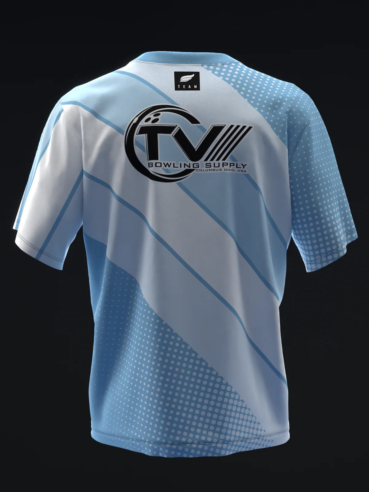Michael Tang 2024 - Retro Stripes Evolution ICY - Bowling Jersey - Image 5