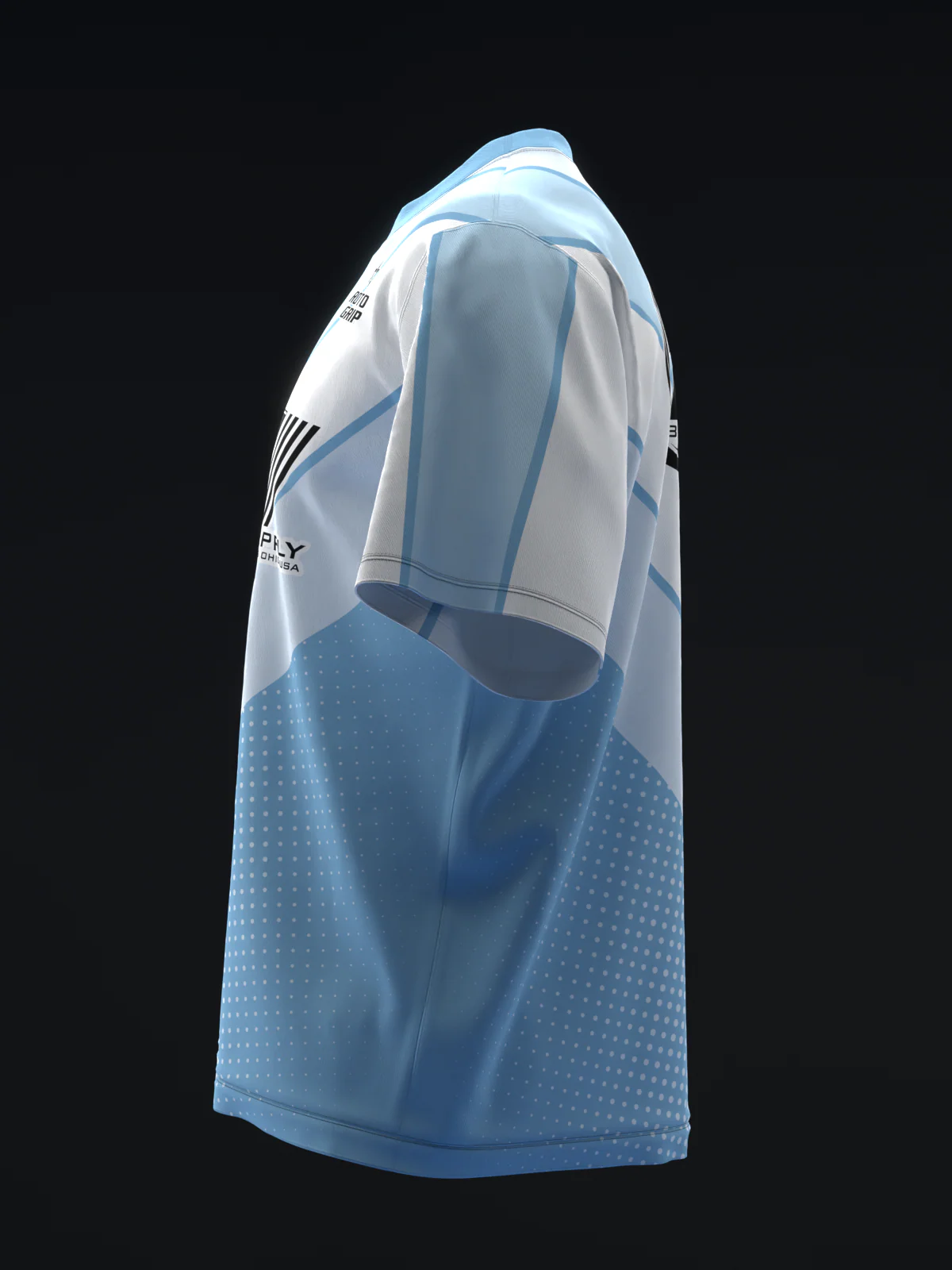 Michael Tang 2024 - Retro Stripes Evolution ICY - Bowling Jersey - Image 6