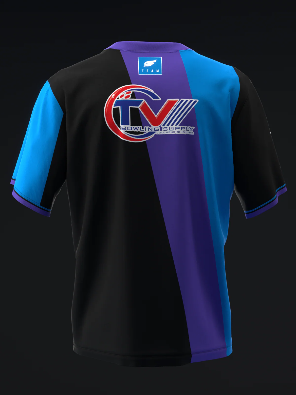 Michael Tang 2024 - Retro Stripes PBB - Bowling Jersey - Image 5