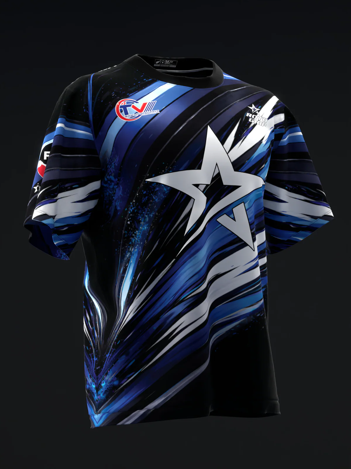 Michael Tang 2026 - Dynamic Streaks BWB - Bowling Jersey - Image 3