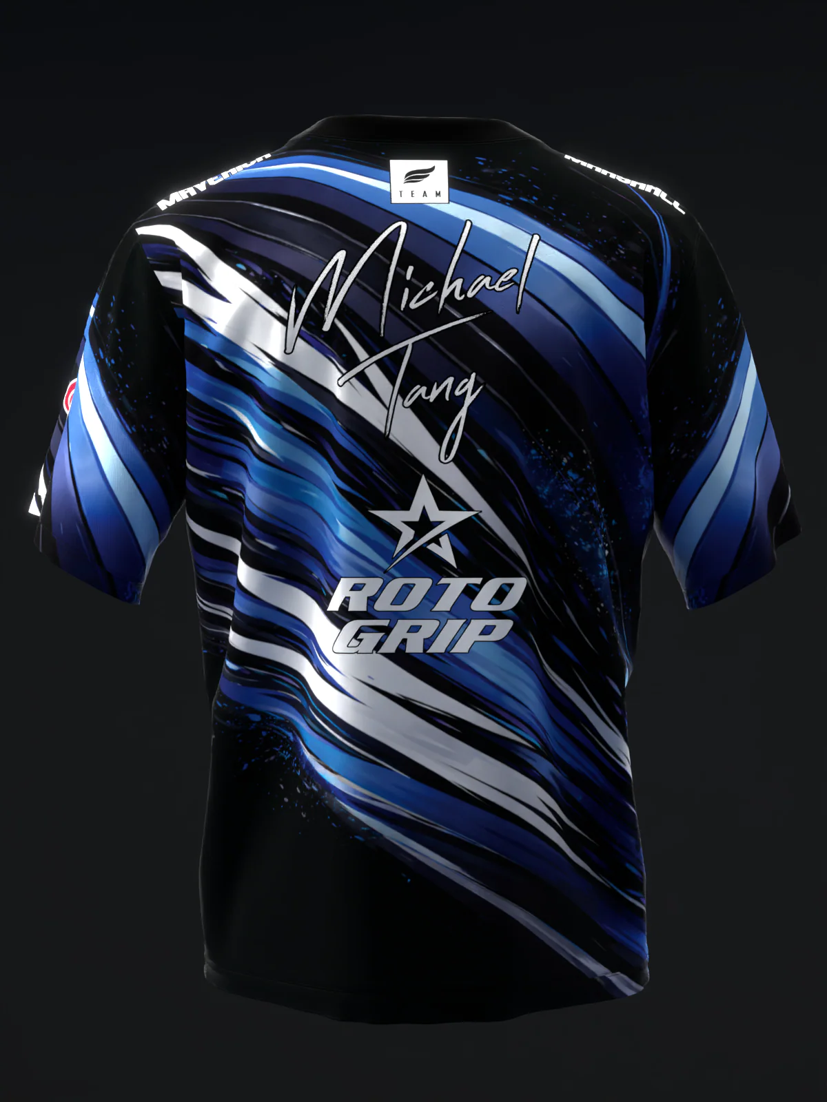 Michael Tang 2026 - Dynamic Streaks BWB - Bowling Jersey - Image 5