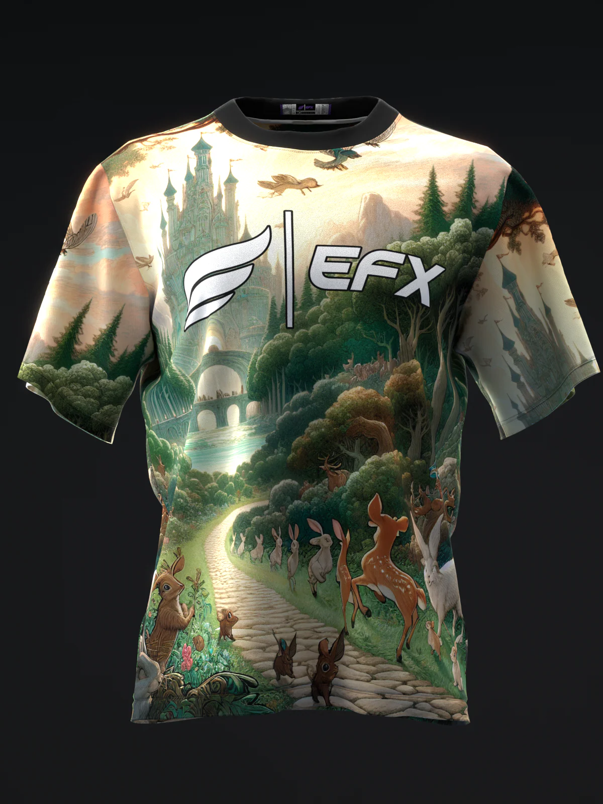 Misaki Bolleby 2025 - Enchanted Woods - Bowling Jersey - Image 2