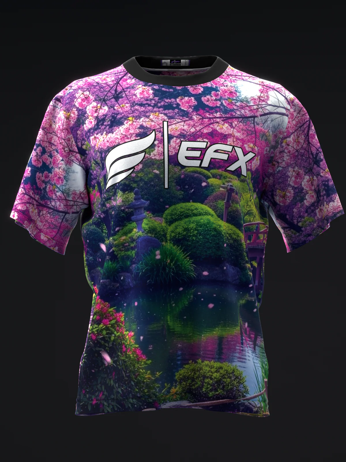 Misaki Bolleby 2025 - Japanese Garden - Bowling Jersey - Image 2