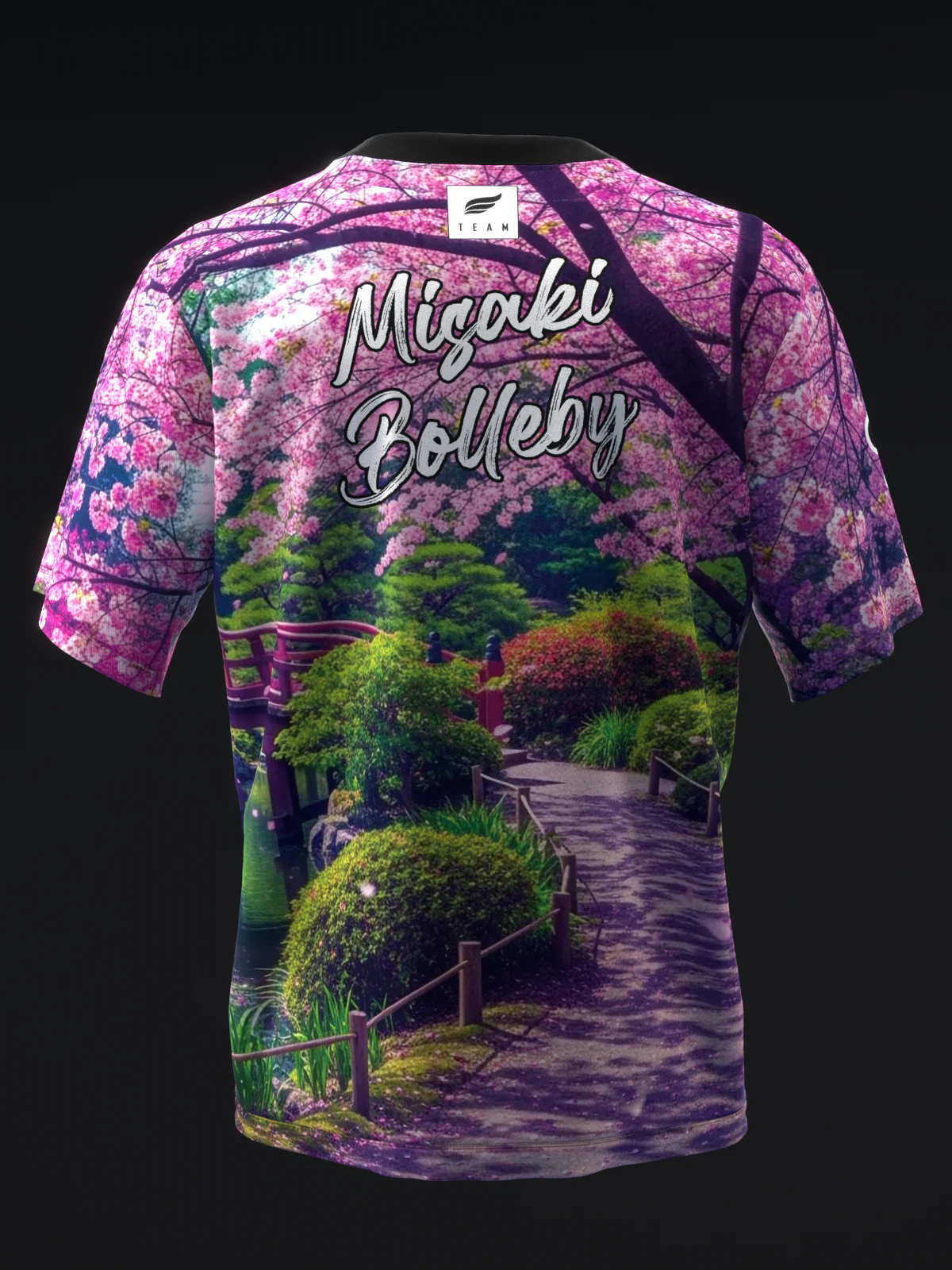 Misaki Bolleby 2025 - Japanese Garden - Bowling Jersey - Image 5