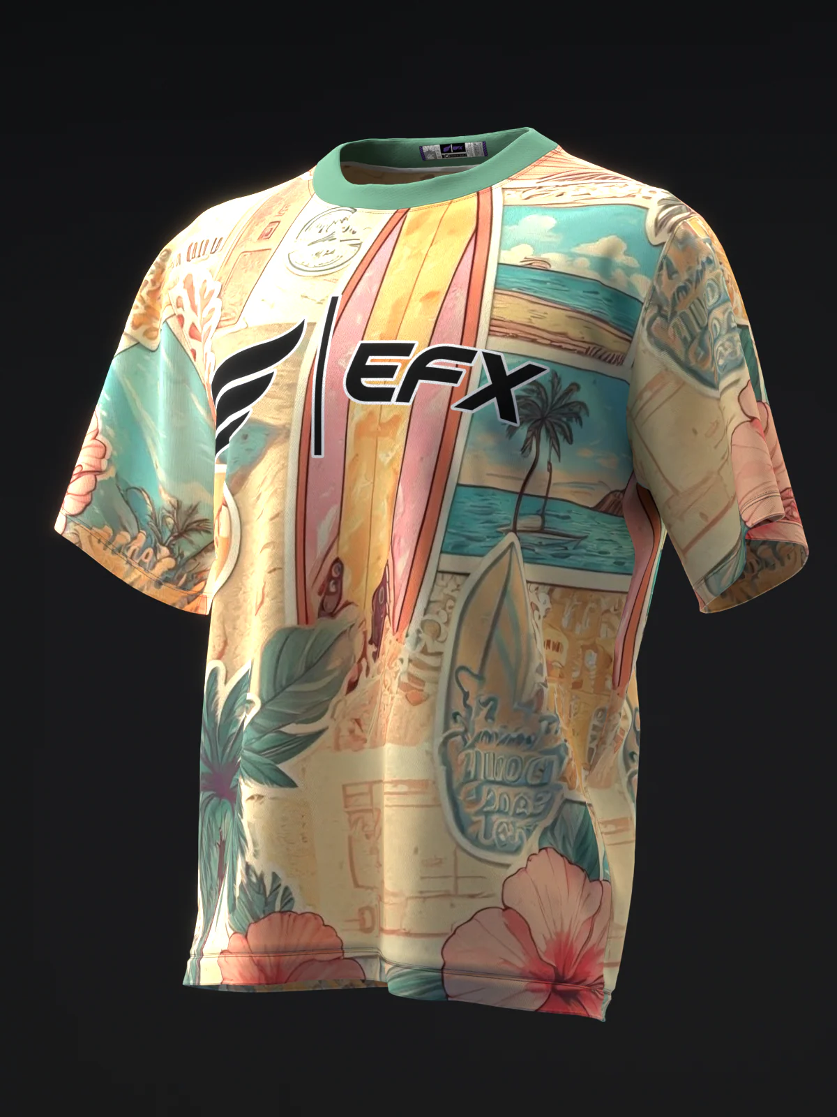 Misaki Bolleby 2025 - Retro Travel - Bowling Jersey