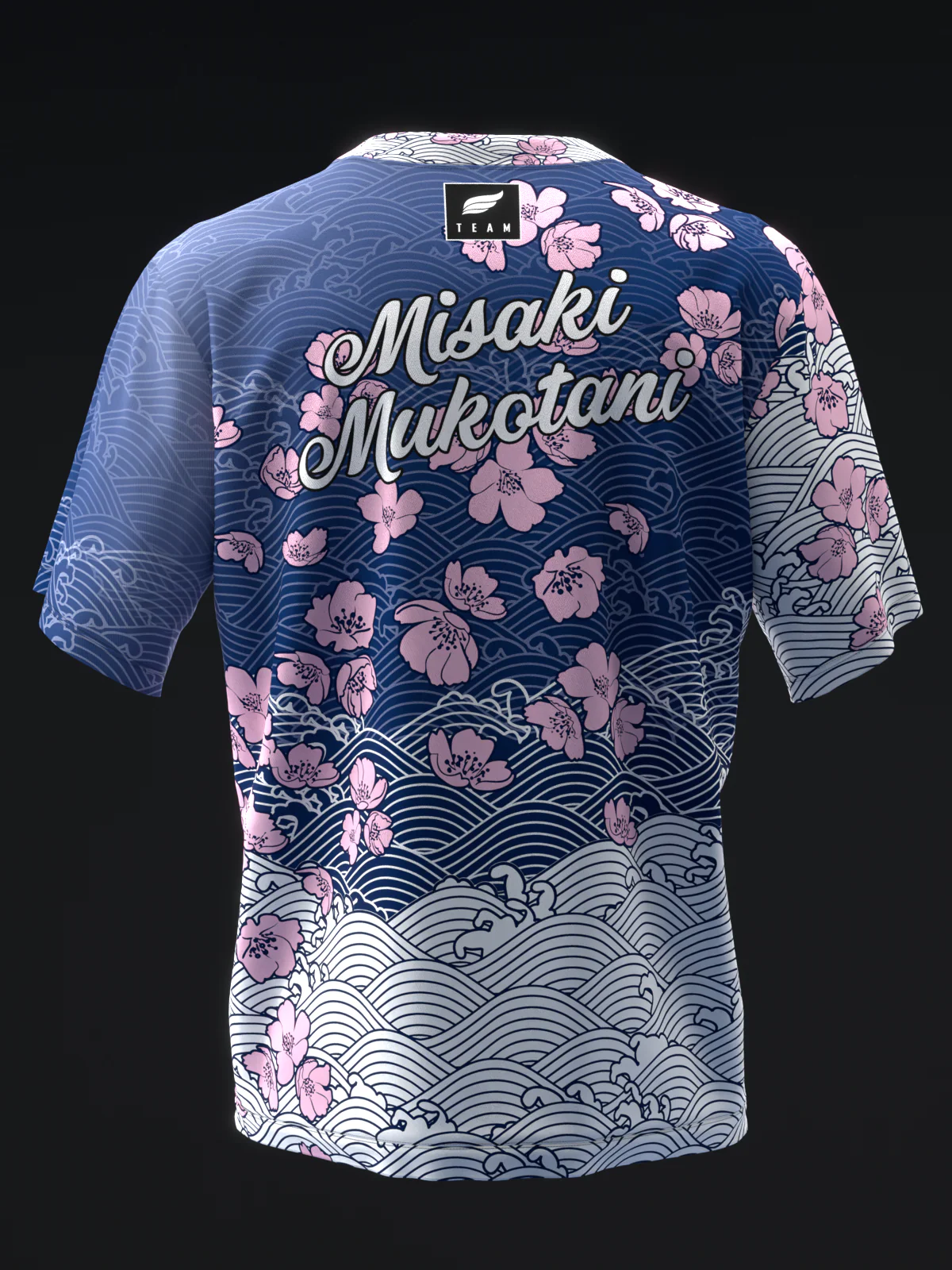 Misaki Mukotani 2022 - Flowers - Bowling Jersey - Image 5
