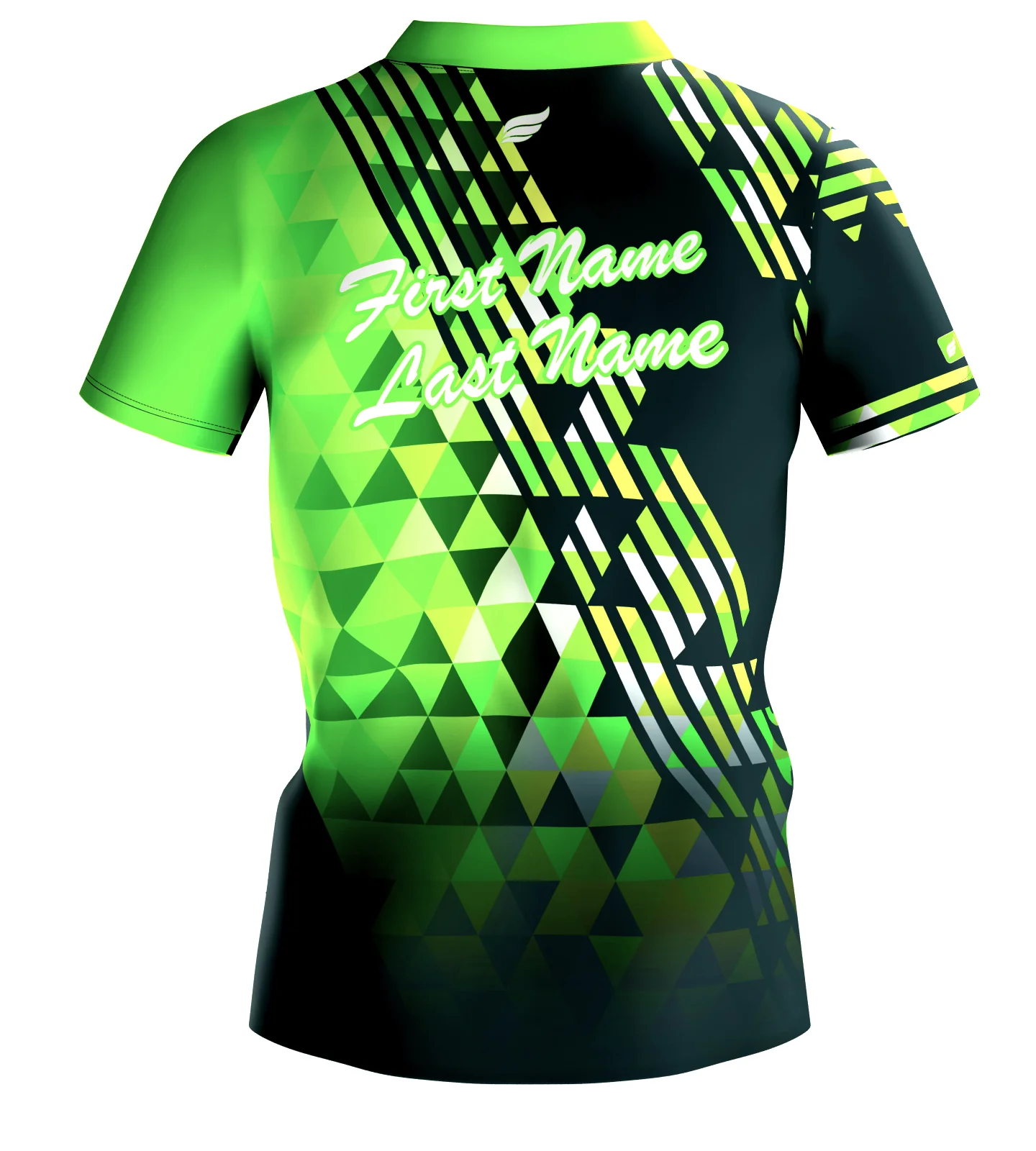 MJMA - Neon Trangles - Bowling Jersey - Image 8