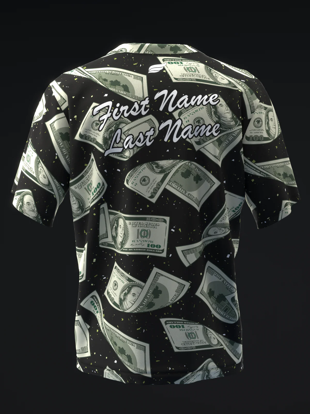 Money - Green - Bowling Jersey - Image 5