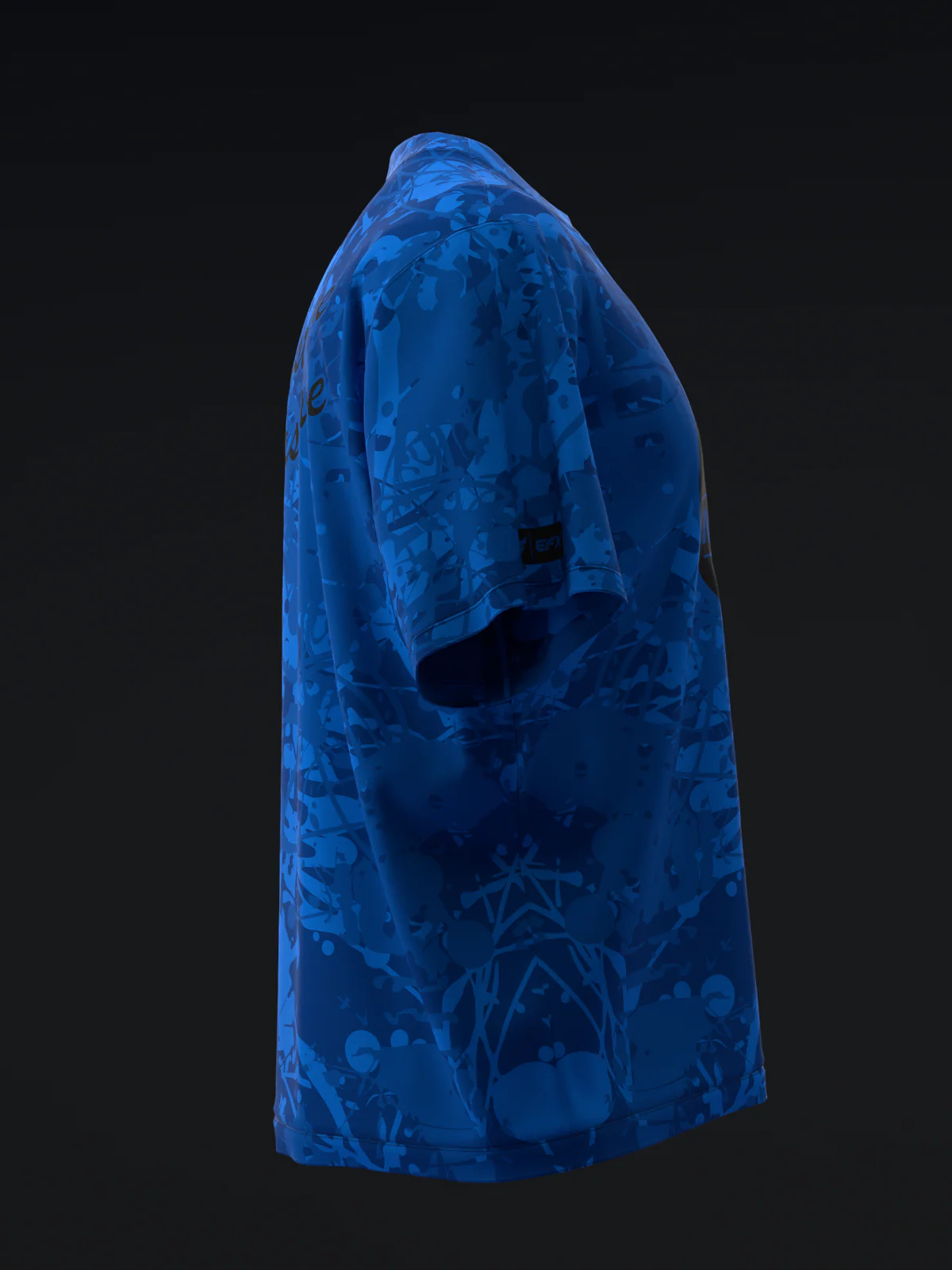 Motiv - Blue Tank - Bowling Jersey - Image 4