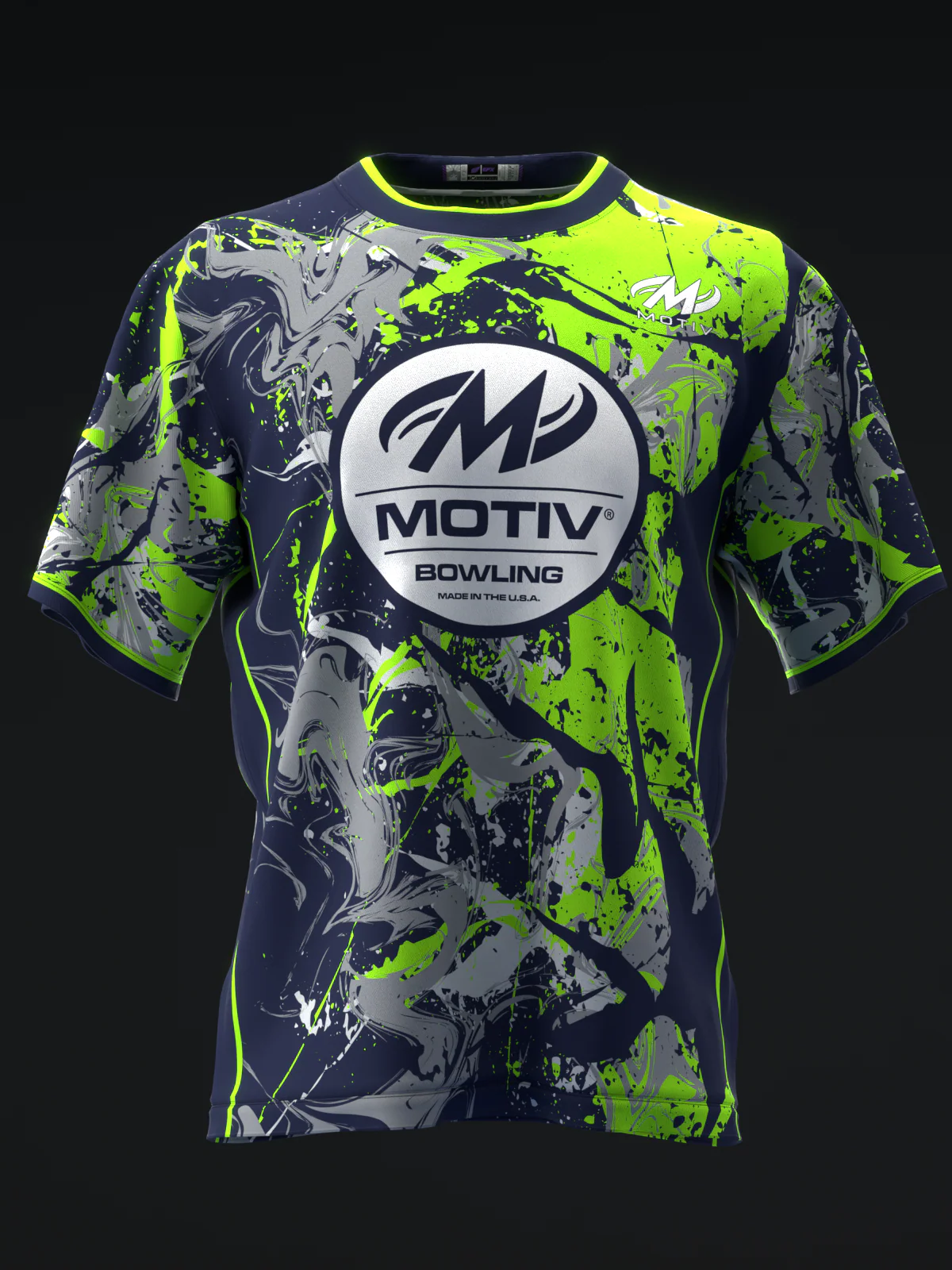 Motiv - Neon Steel Forge - Bowling Jersey - Image 2