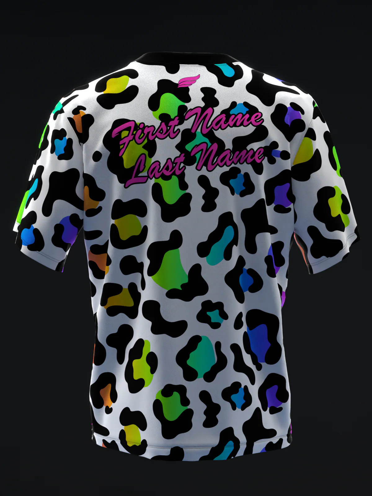 Neon Cheetah - Vibrant - Bowling Jersey - Image 5