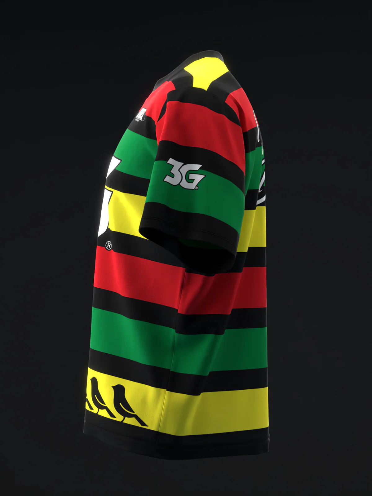 Nevin Brede 2026 - Rasta Birds - Bowling Jersey - Image 6