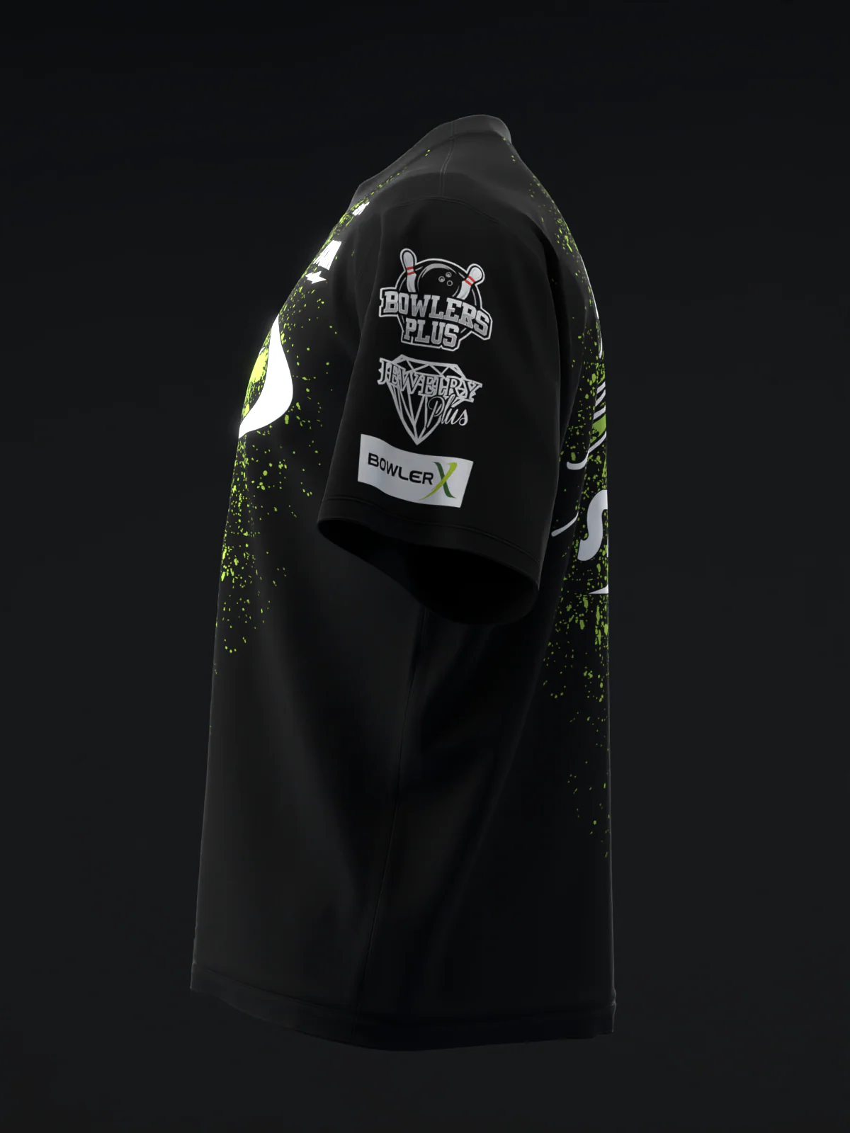 Nick Brown 2026 - Splatter Green - Bowling Jersey - Image 6