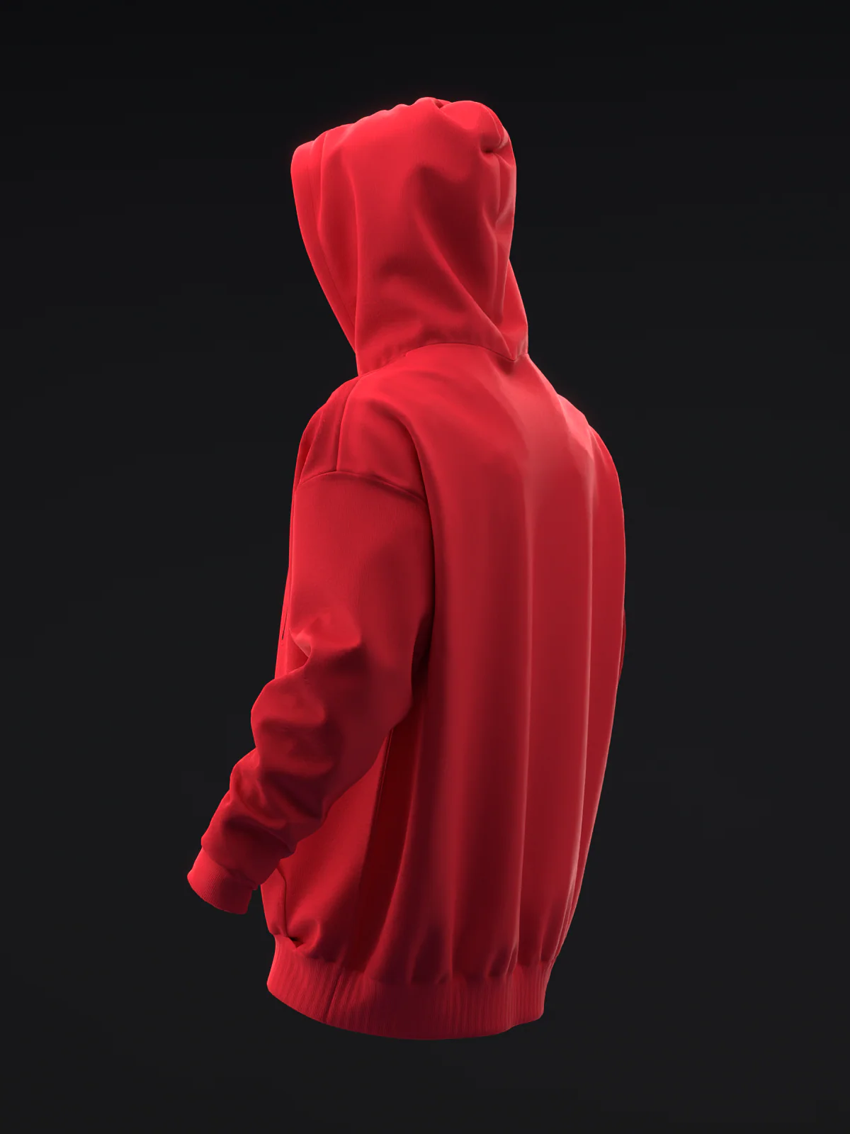 Team Drip - Red - Pullover Hoodie - Image 5