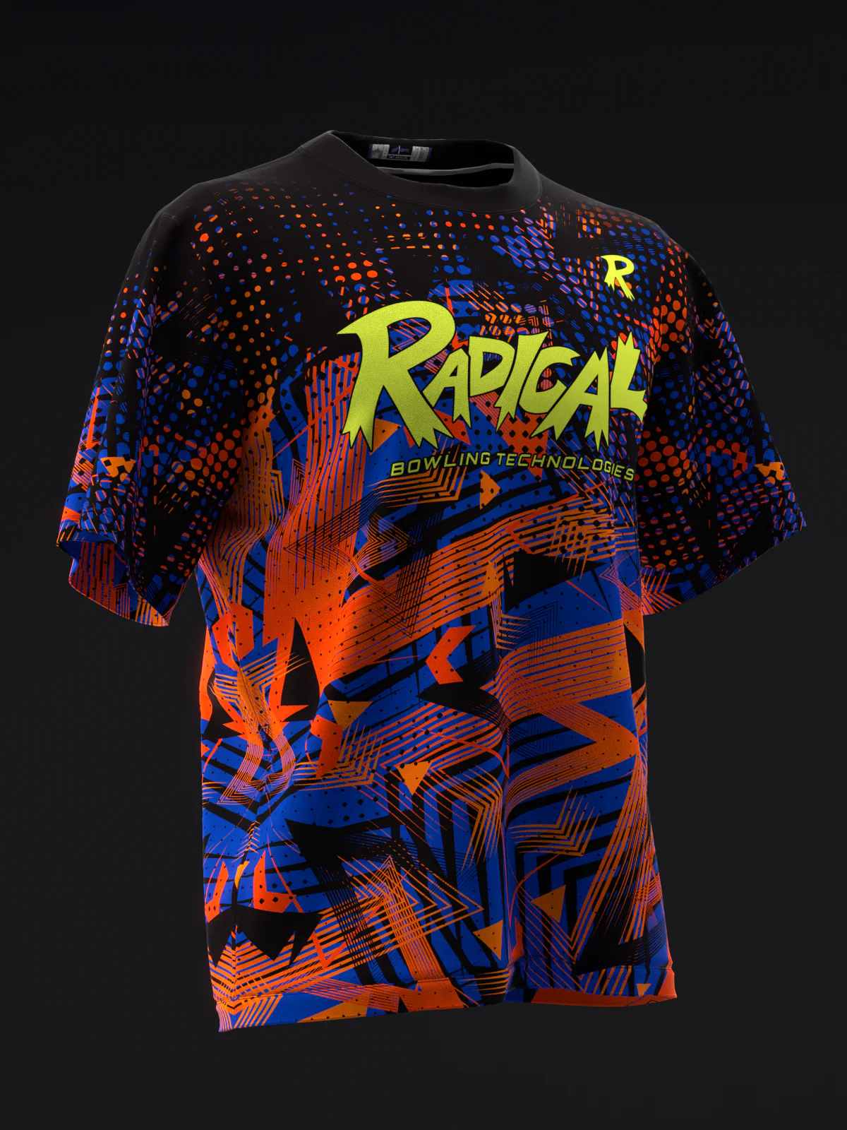 Radical - Crypto Neon - Bowling Jersey - Image 3