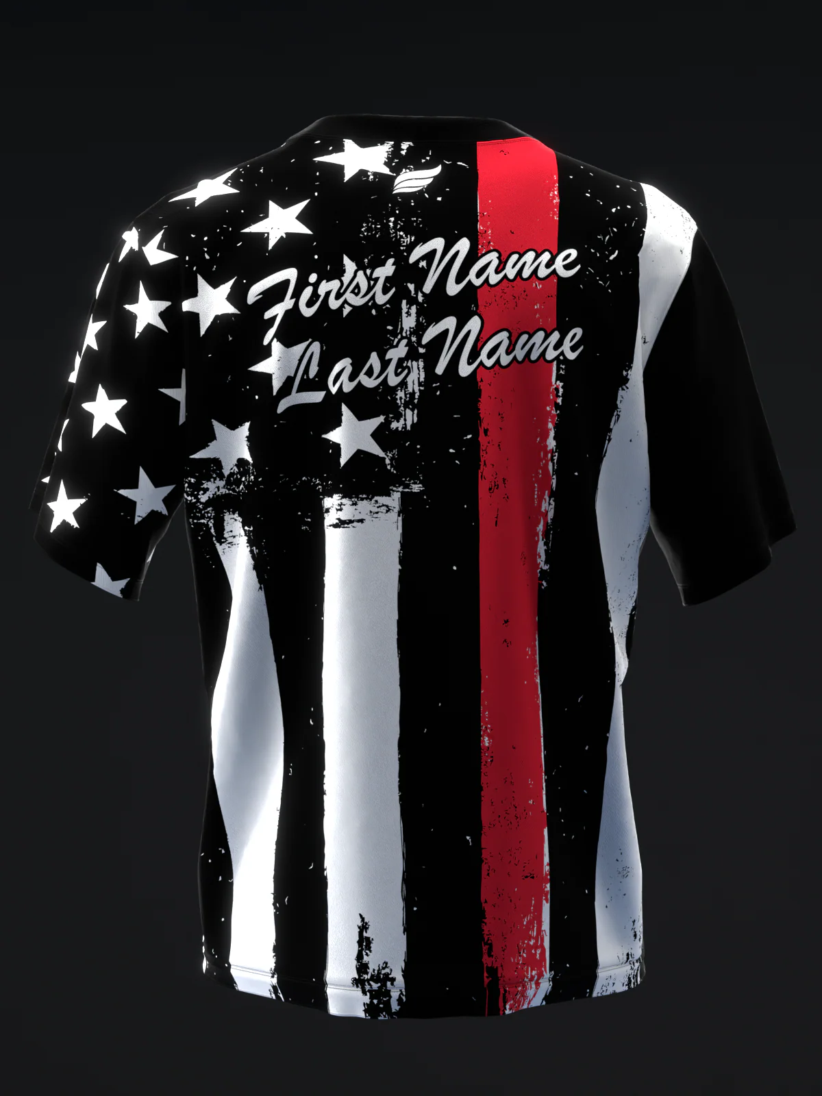 Red Lives - Black Red - Bowling Jersey - Image 5