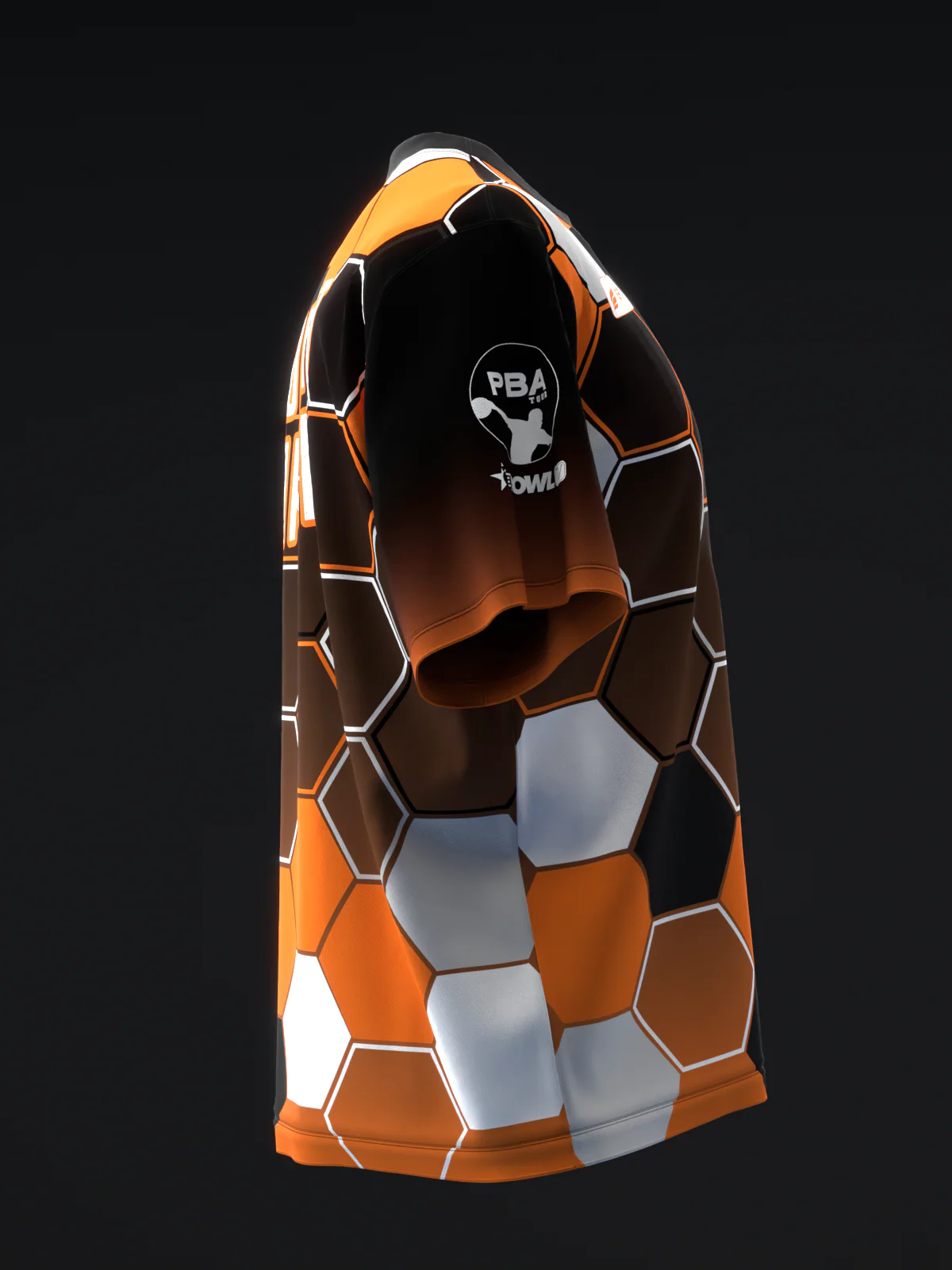 Robert Vater 2025 - Homage Honeycomb Orange - Bowling Jersey - Image 4