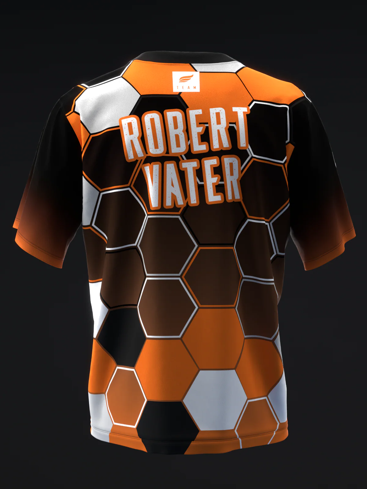 Robert Vater 2025 - Homage Honeycomb Orange - Bowling Jersey - Image 5