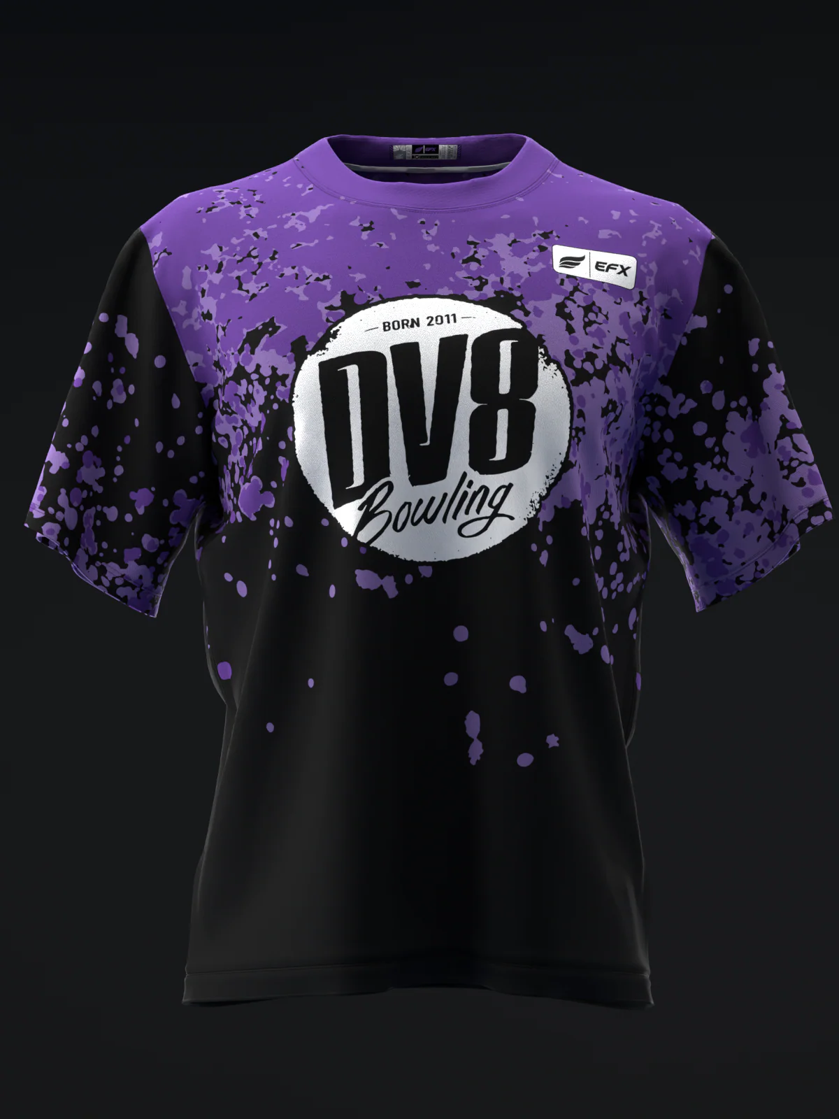 Robert Vater 2025 - UWW Splatter - Bowling Jersey - Image 2