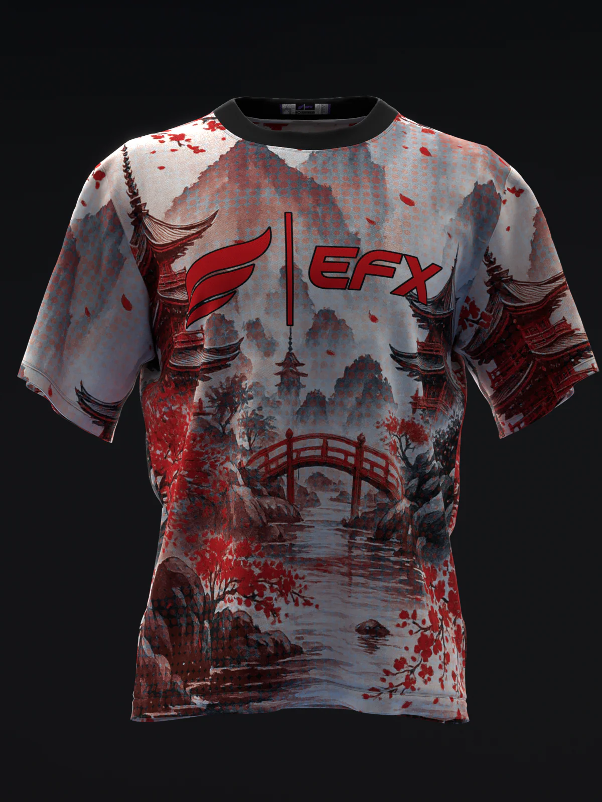 Sacred Echoes - Red - Bowling Jersey - Image 2