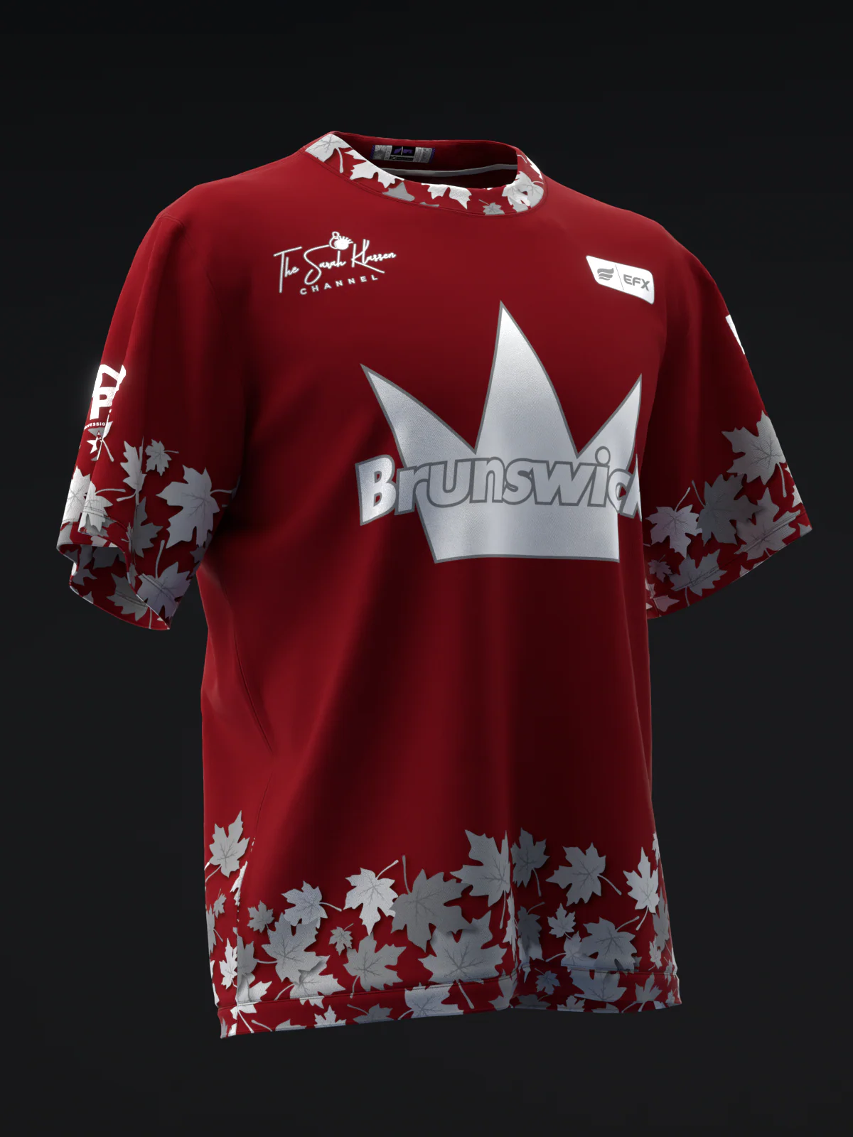 Sarah Klassen 2025 - Silver Leaves - Bowling Jersey - Image 3