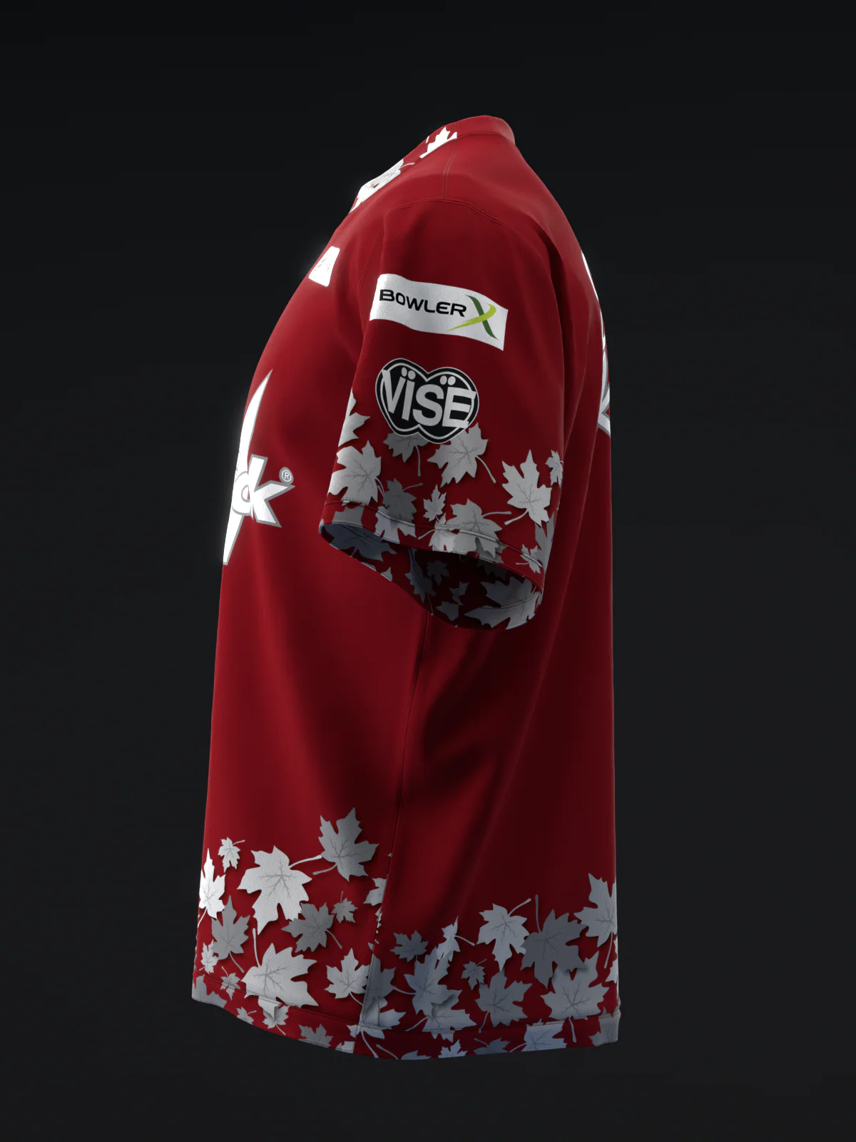 Sarah Klassen 2025 - Silver Leaves - Bowling Jersey - Image 6