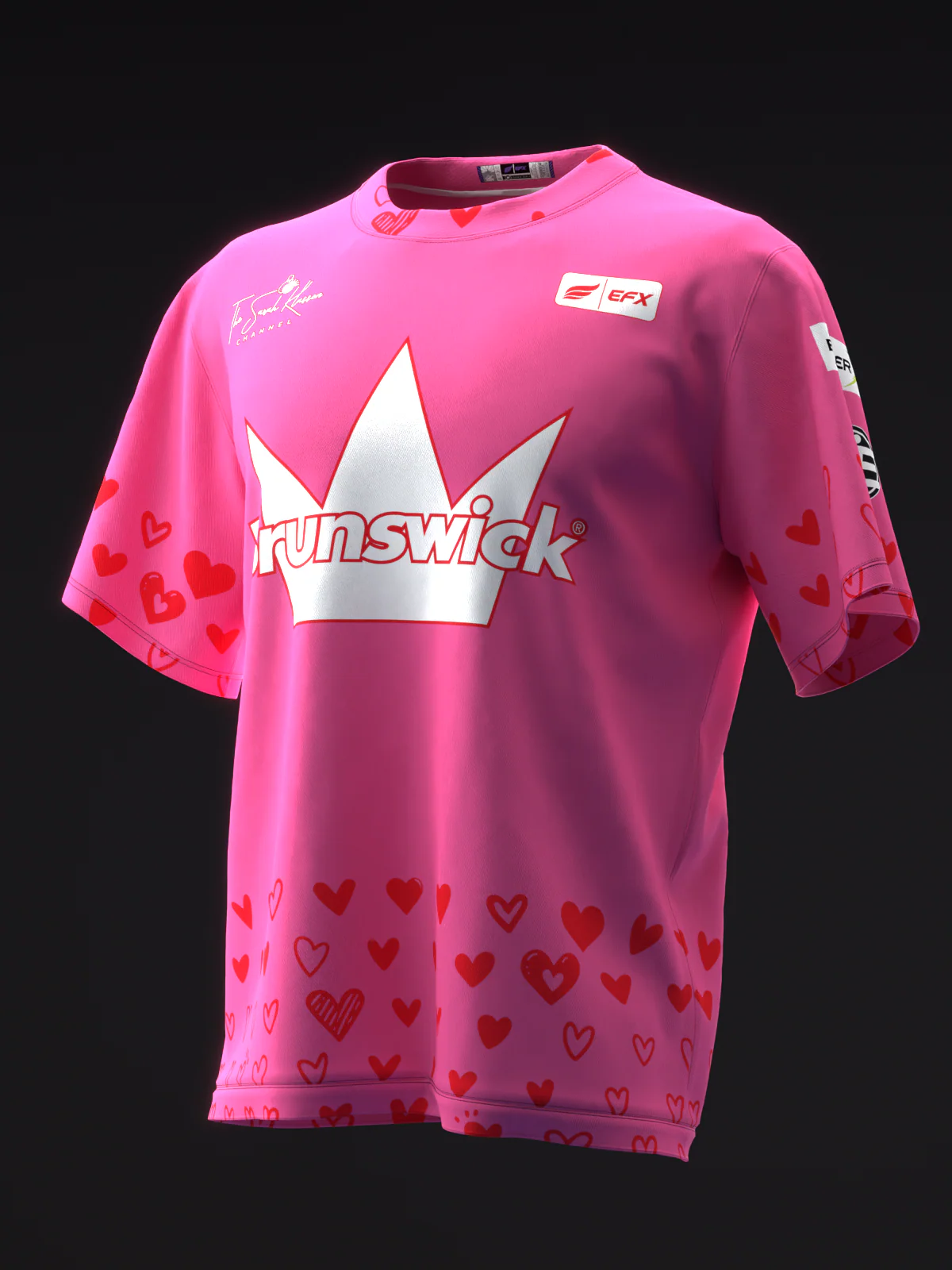 Sarah Klassen 2025 - Sketch Hearts - Bowling Jersey