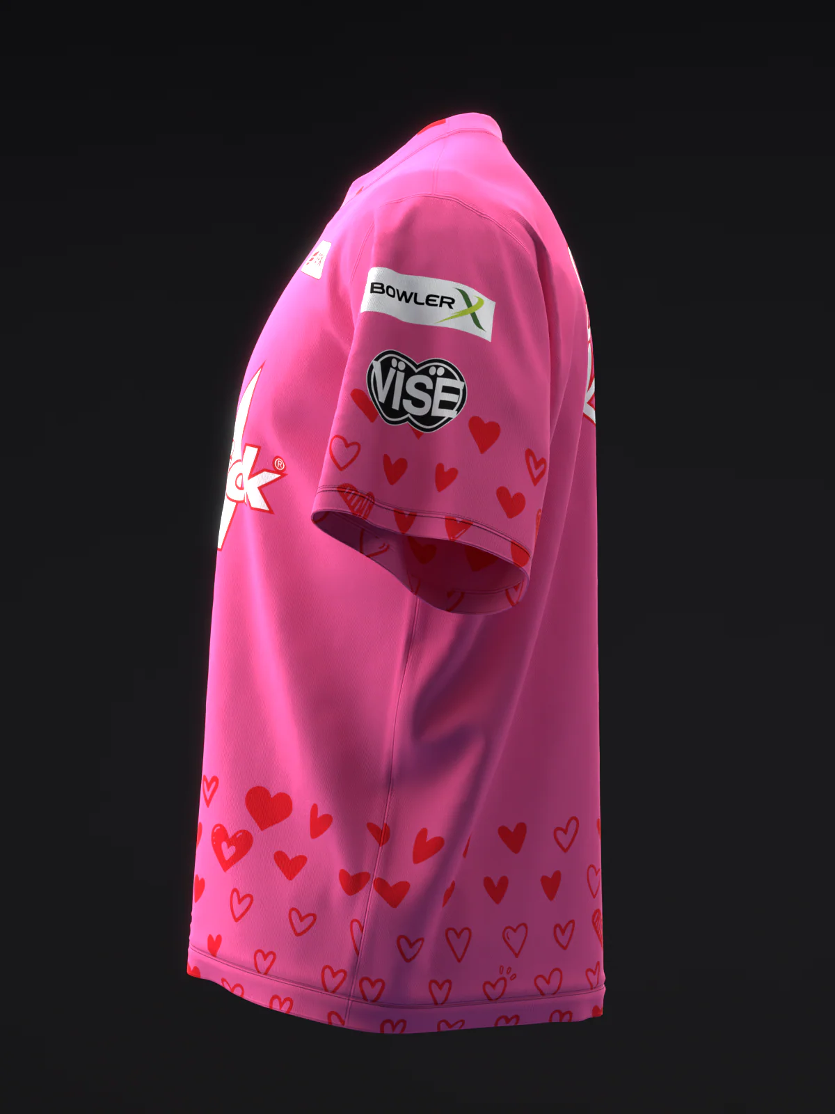 Sarah Klassen 2025 - Sketch Hearts - Bowling Jersey - Image 6