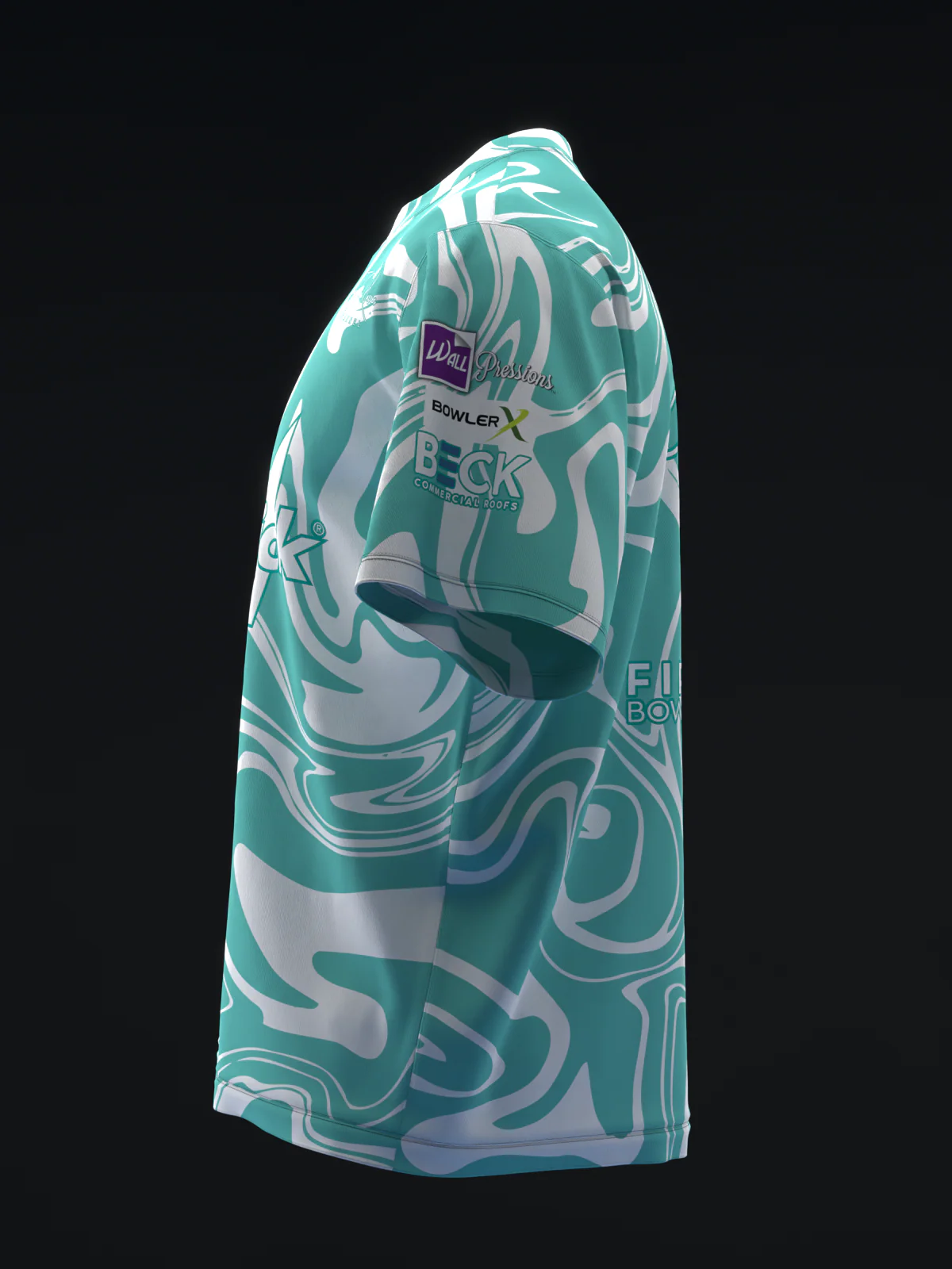 Sarah Klassen 2026 - Spearmint Swirl - Bowling Jersey - Image 6