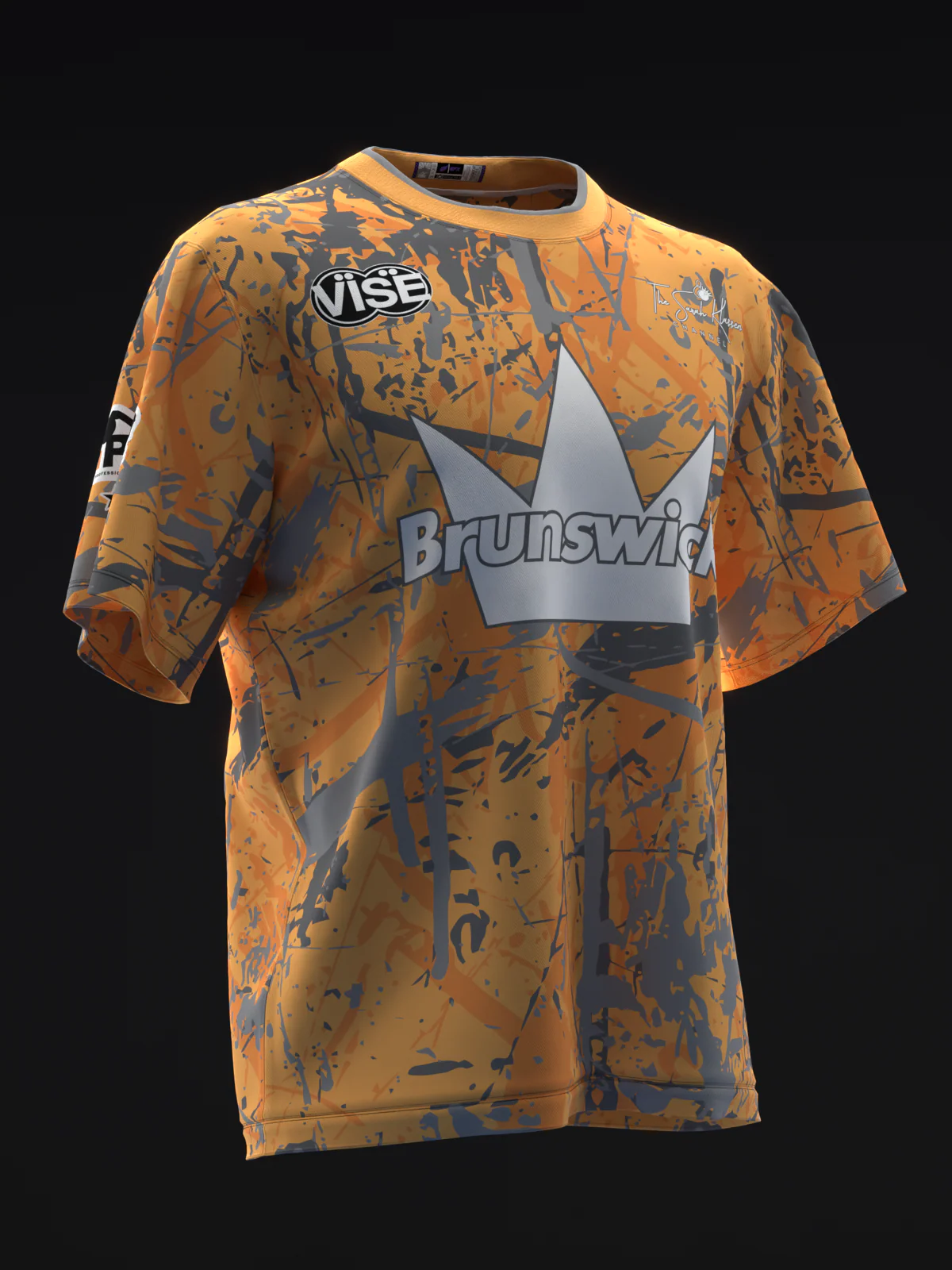 Sarah Klassen 2026 - Tangerine Grunge - Bowling Jersey - Image 3