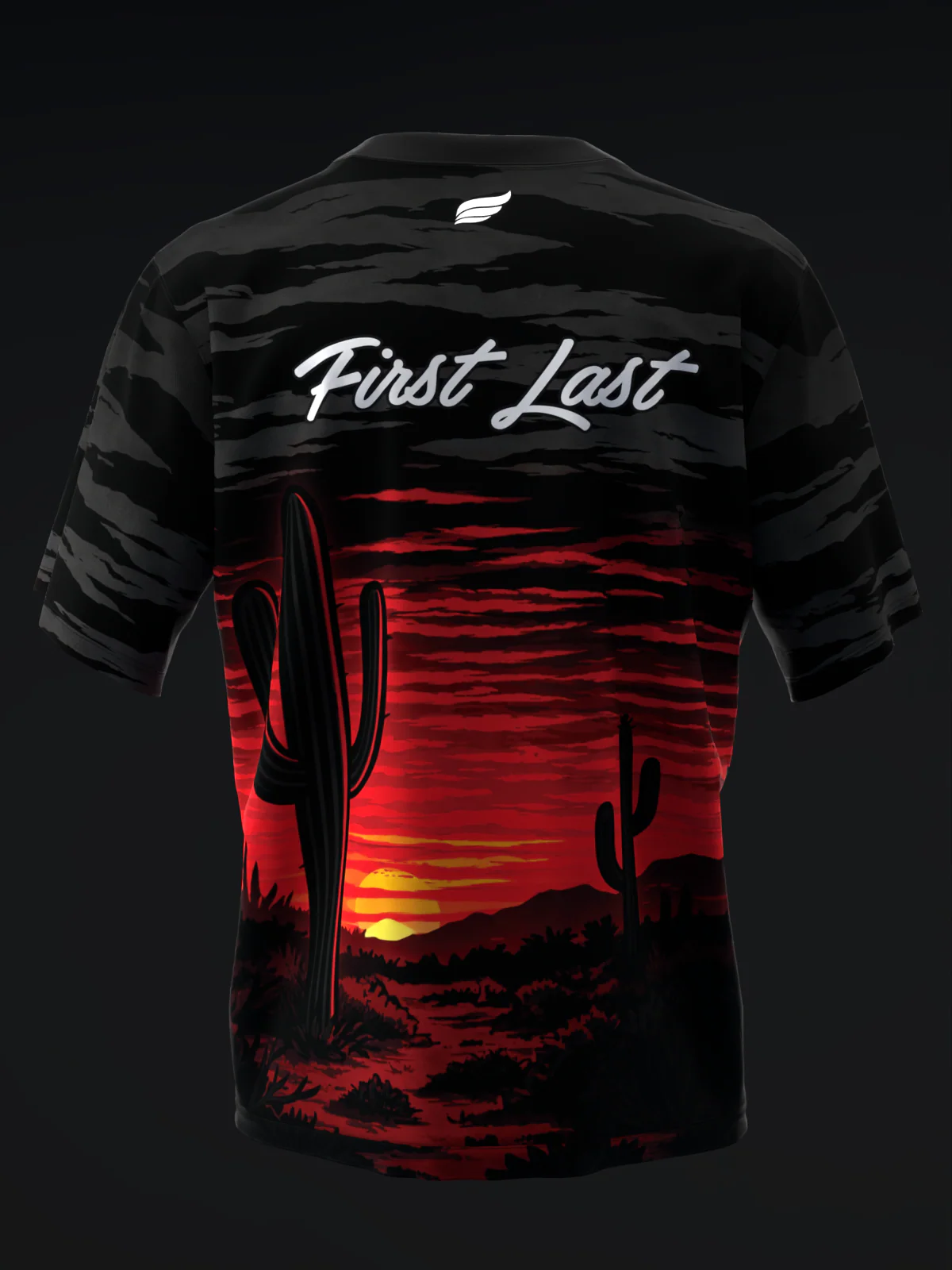 SBT - Desert Midnight Red NS - Bowling Jersey - Image 5