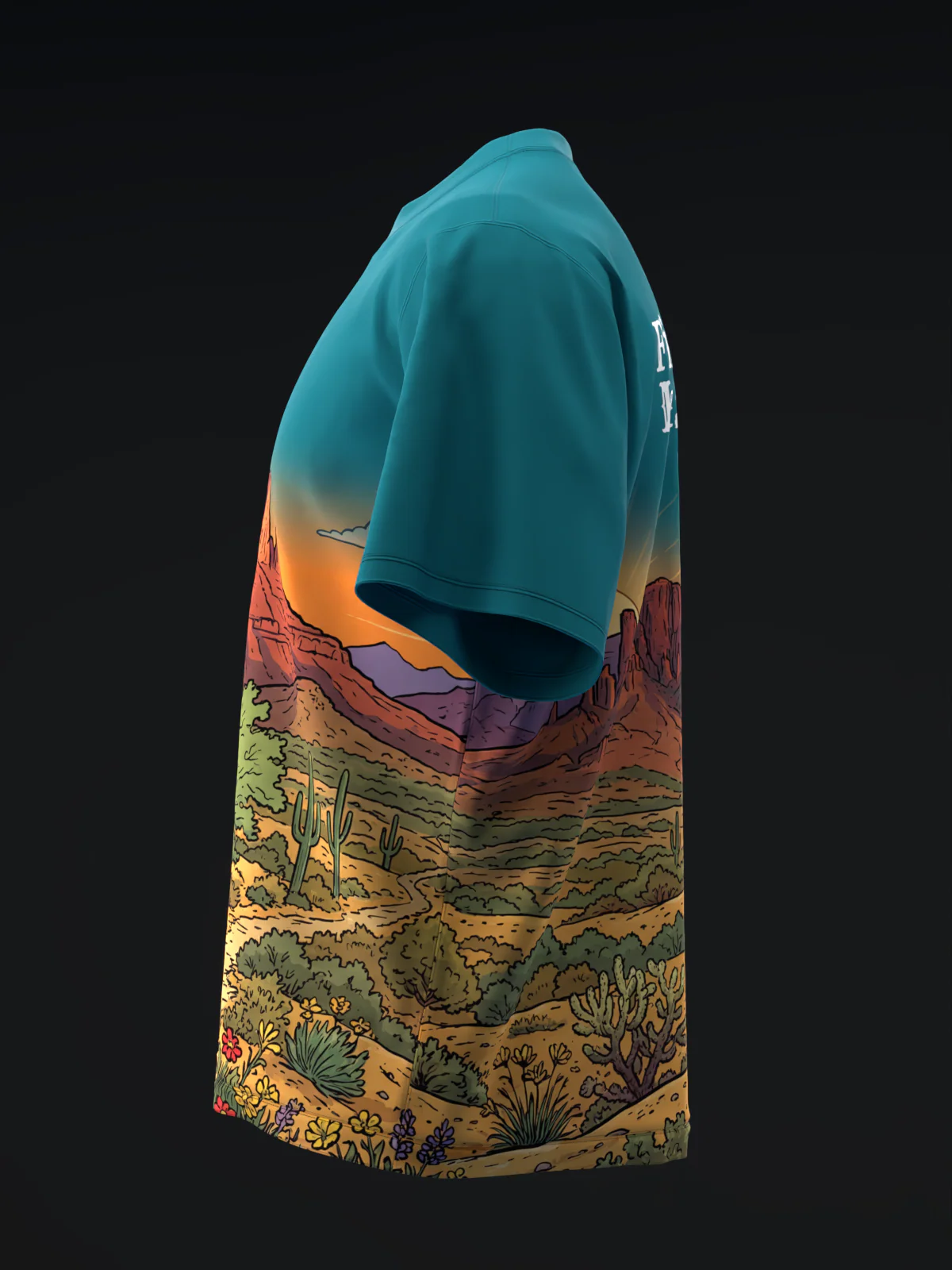 SBT - Desert Teal NS - Bowling Jersey - Image 6