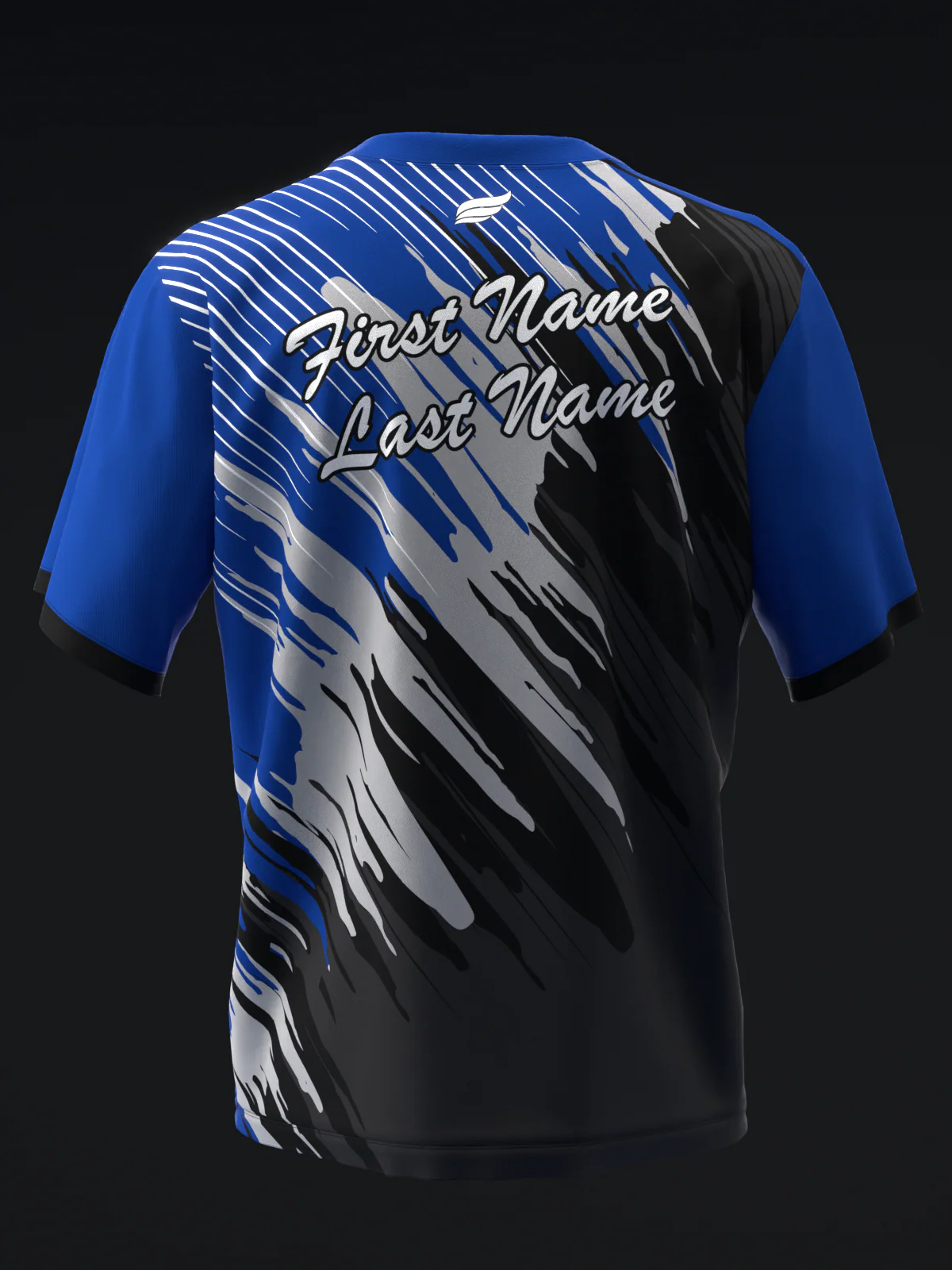Slime - Black Blue - Bowling Jersey - Image 5