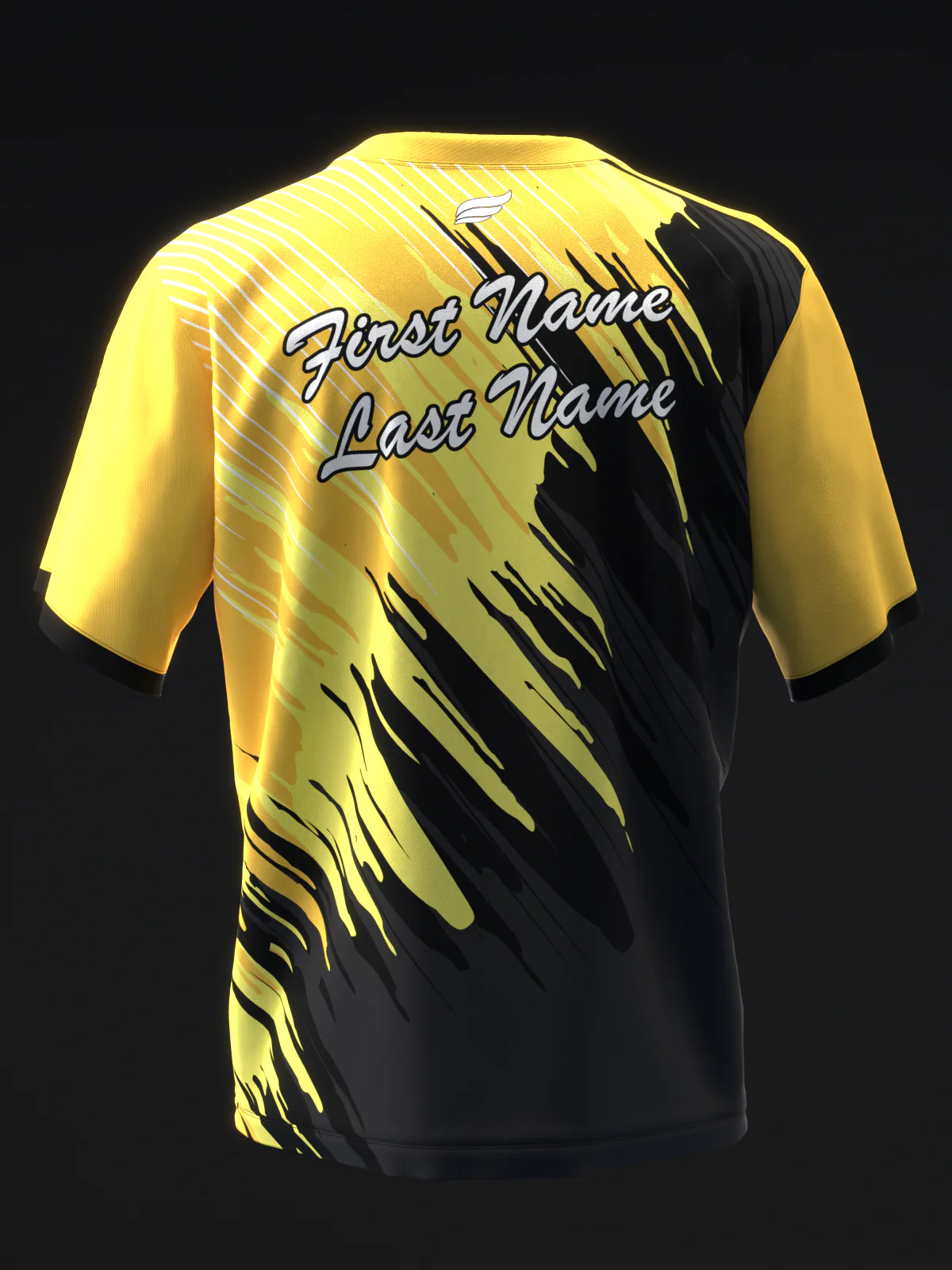Slime - Black Yellow - Bowling Jersey - Image 5