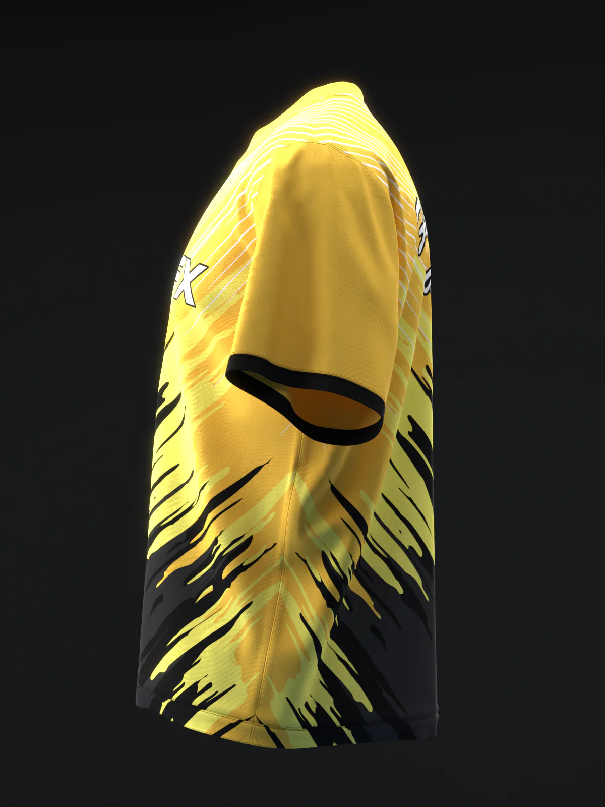 Slime - Black Yellow - Bowling Jersey - Image 6