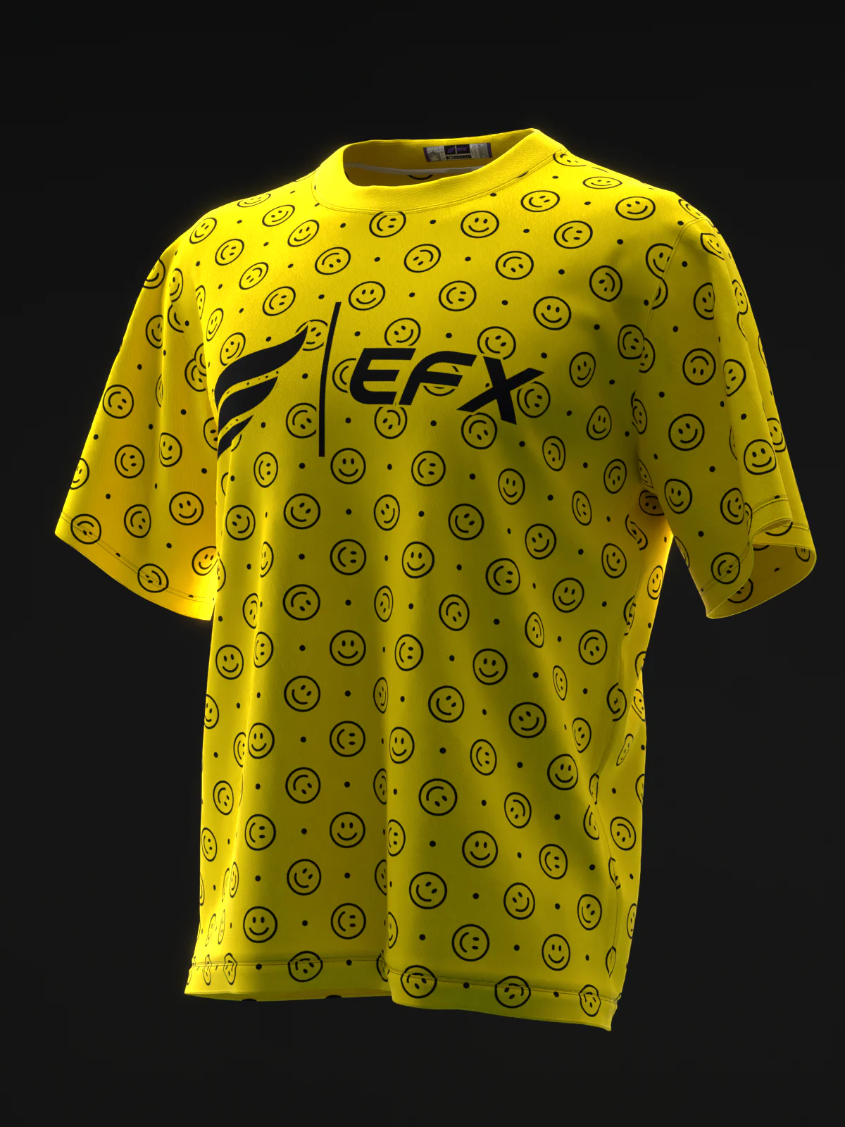 Smiley - Yellow - Bowling Jersey