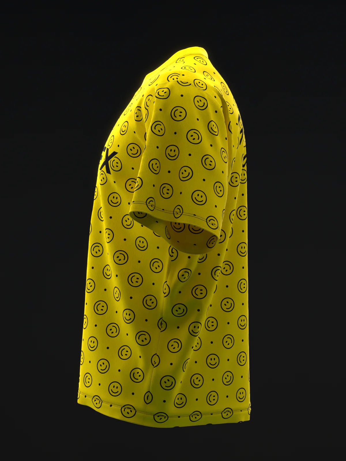 Smiley - Yellow - Bowling Jersey - Image 6