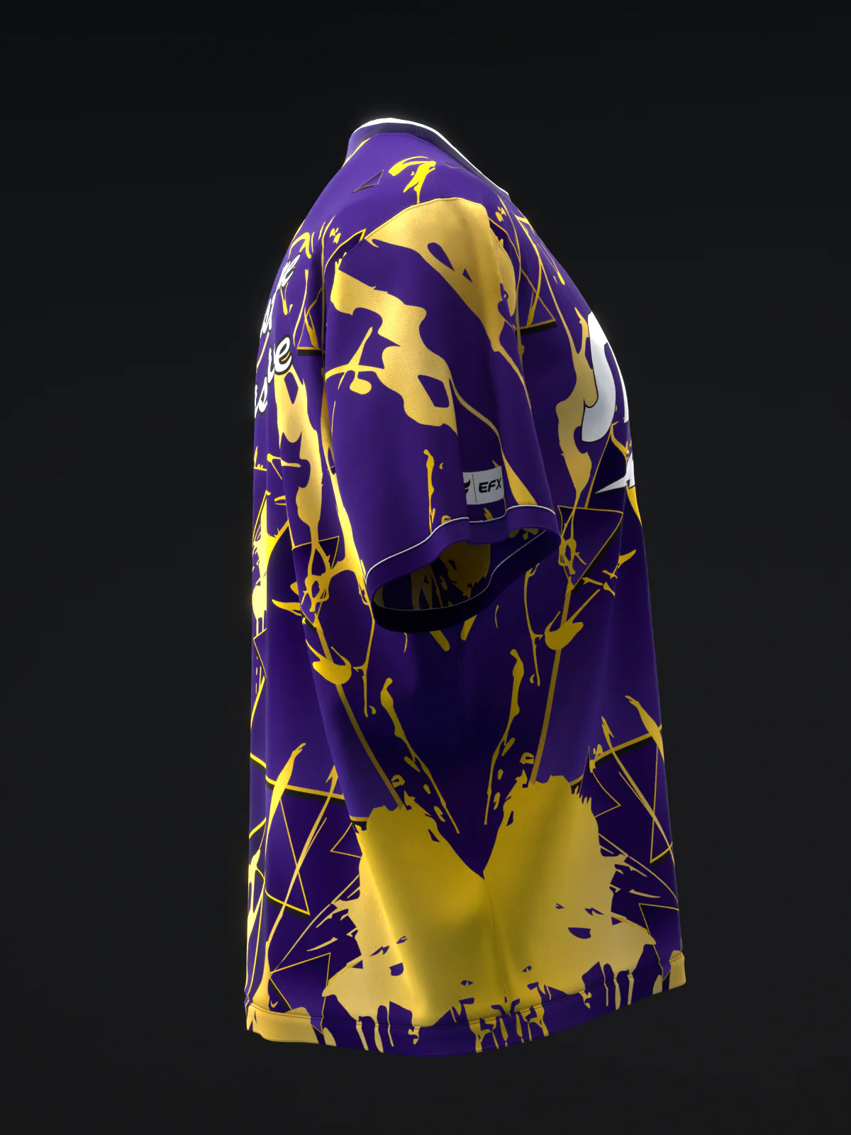 Storm - Tropical Surge Purple Gold - Bowling Jersey - Image 4