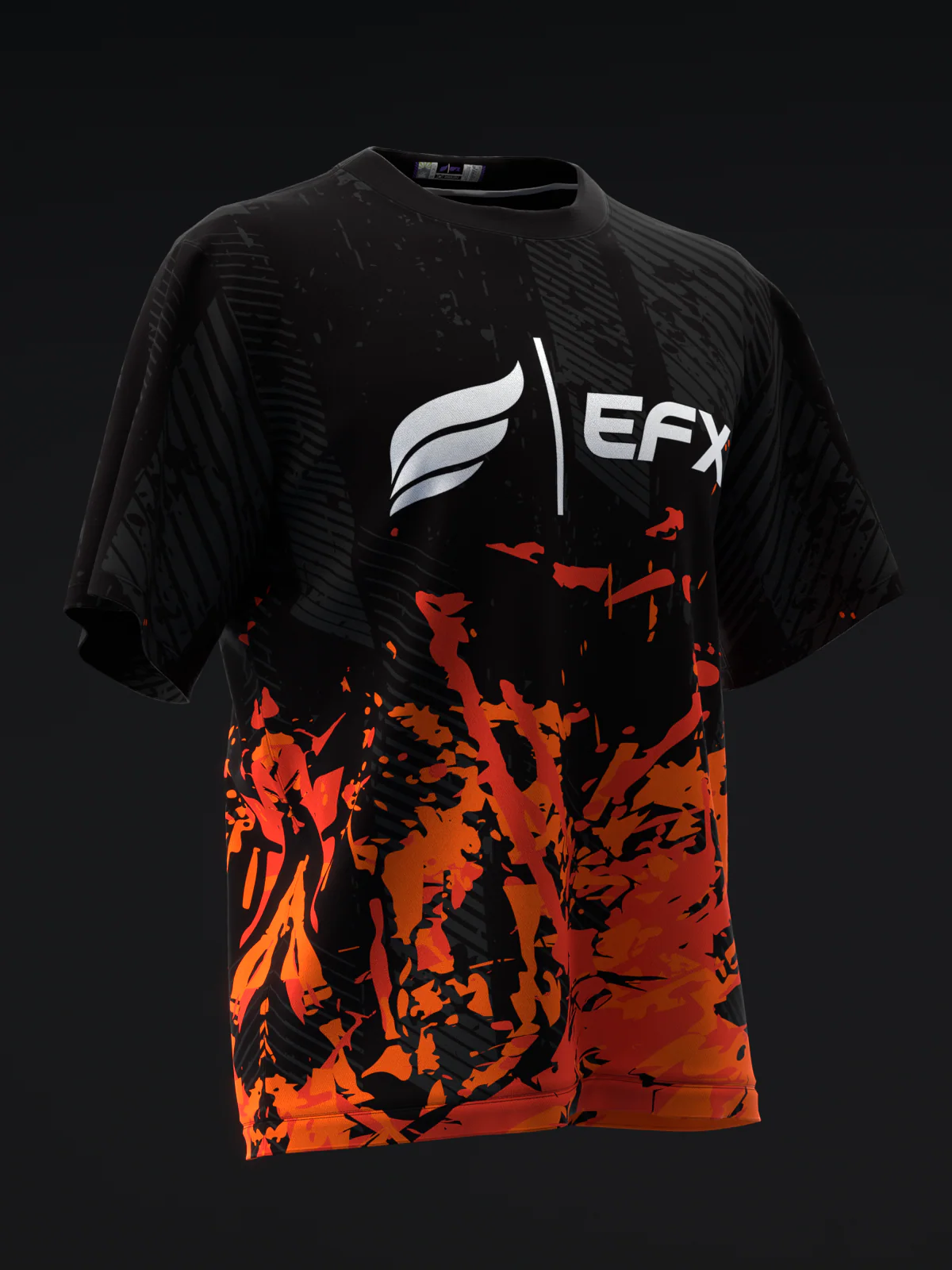 Strunge - Neon Orange - Bowling Jersey - Image 3