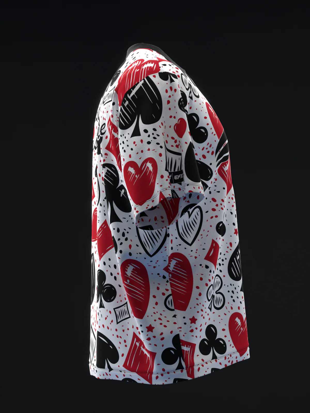 Suits - White Black - Bowling Jersey - Image 4