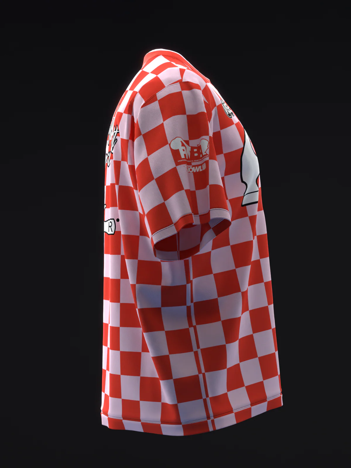 Sydney Brummett 2024 - Checkers PR - Bowling Jersey - Image 4