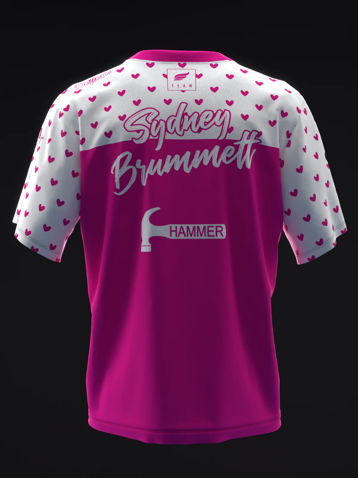 Sydney Brummett 2025 - Tiny Hearts - Bowling Jersey - Image 5